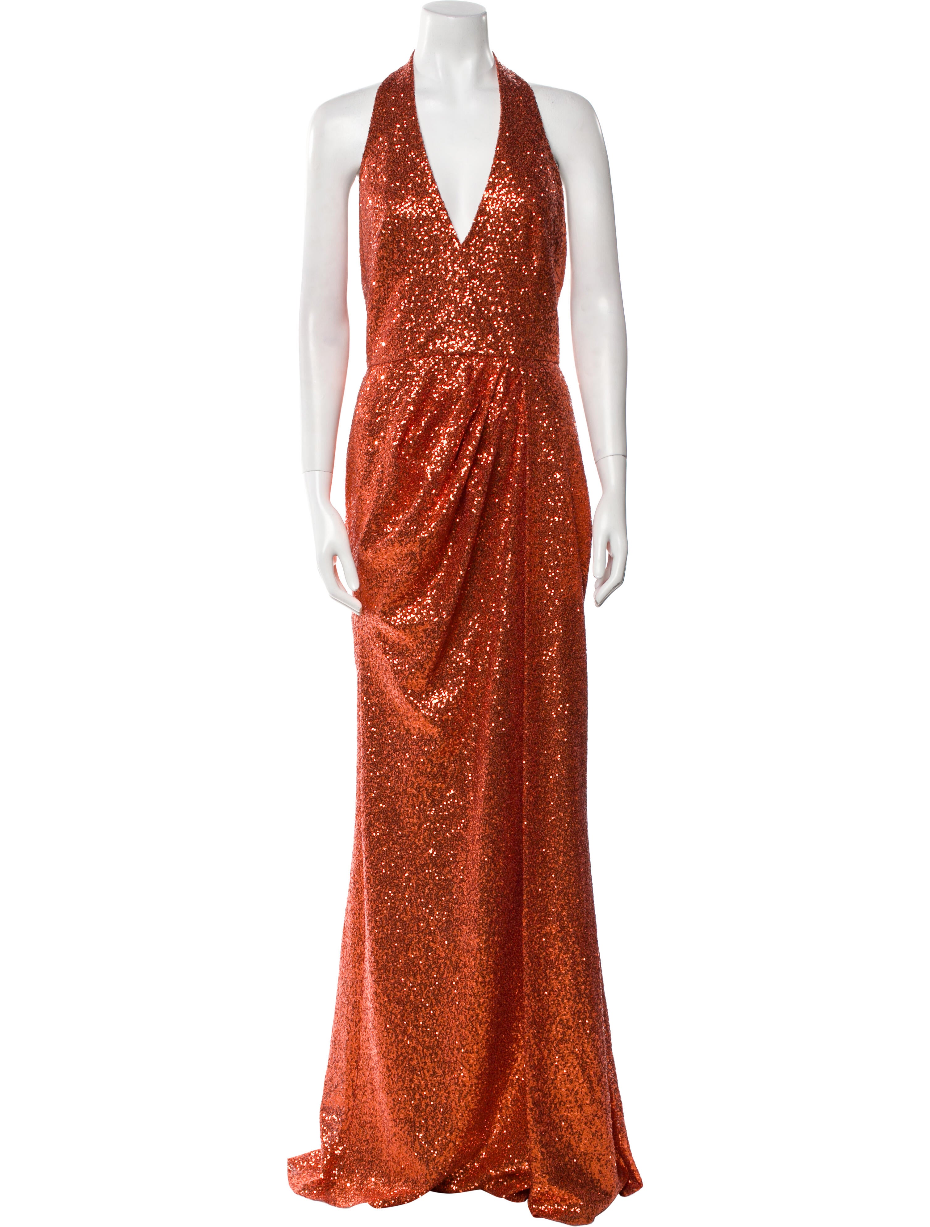 Elie Saab Halterneck Long Dress