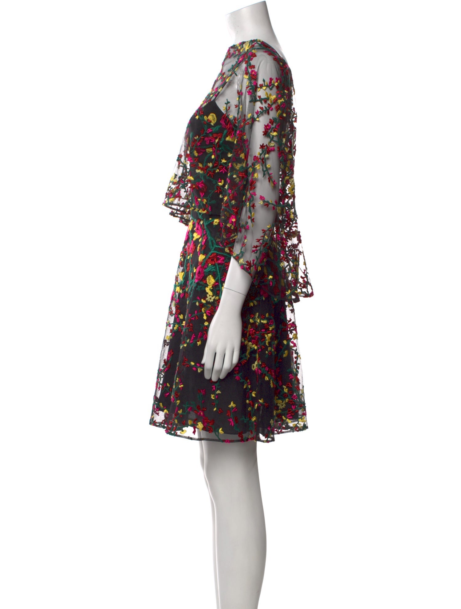 Elie Saab Silk Mini Dress w/ Tags