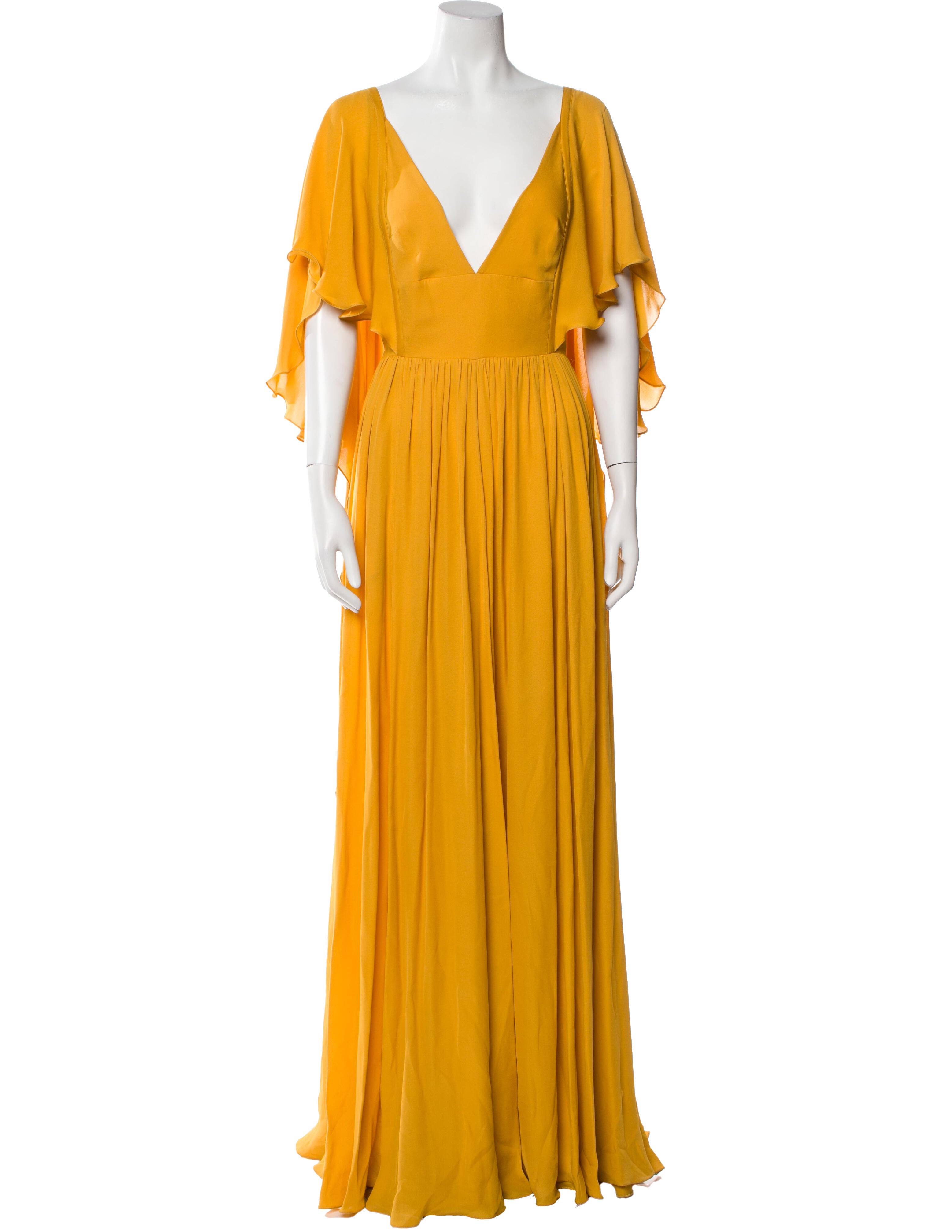 Elie Saab Silk Long Dress