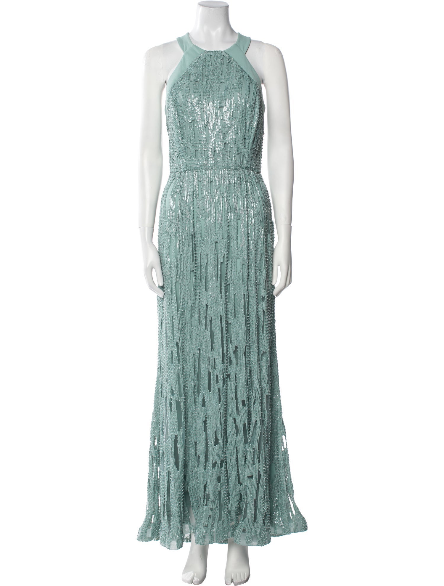 Elie Saab Sequin Long Dress