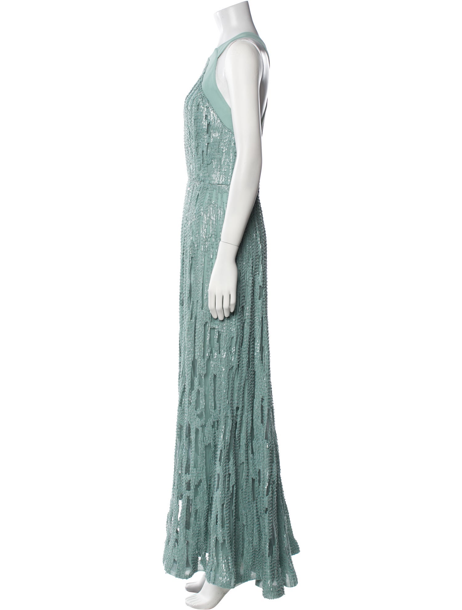 Elie Saab Sequin Long Dress