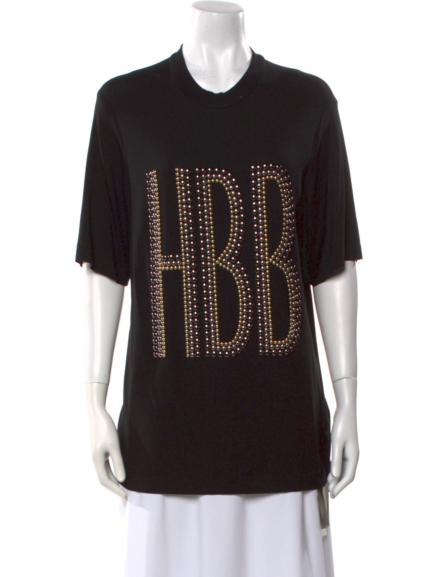 Elie Saab Graphic Print Crew Neck T-Shirt w/ Tags