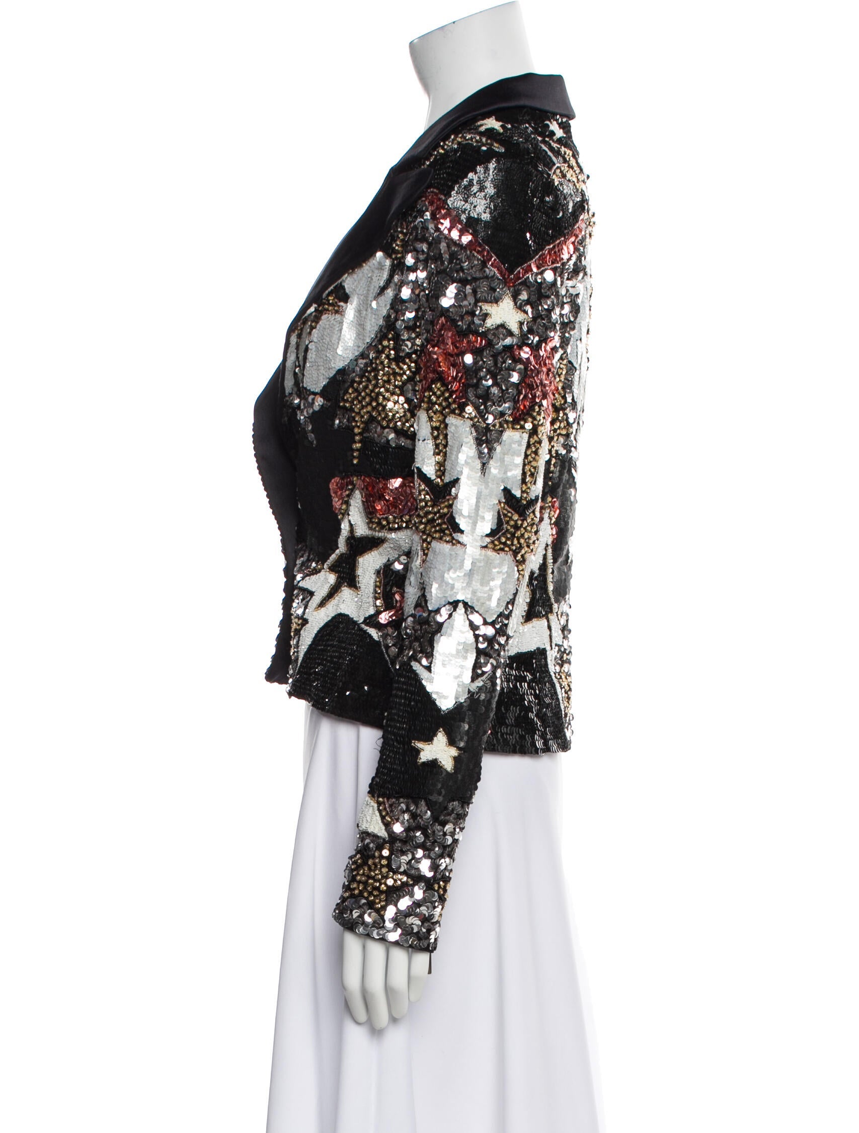 Elie Saab Floral Print Mini Dress