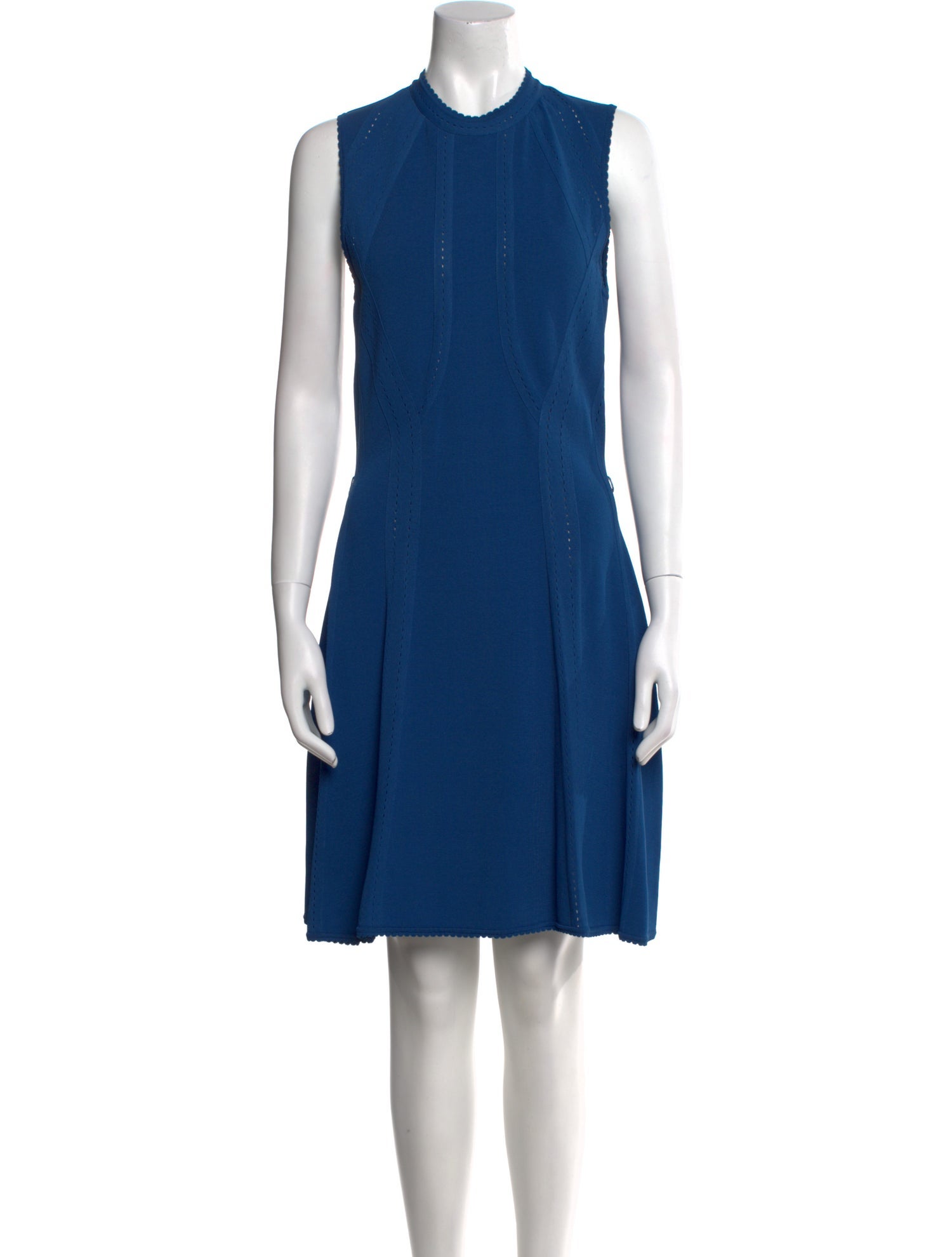 Elie Saab Crew Neck Knee-Length Dress