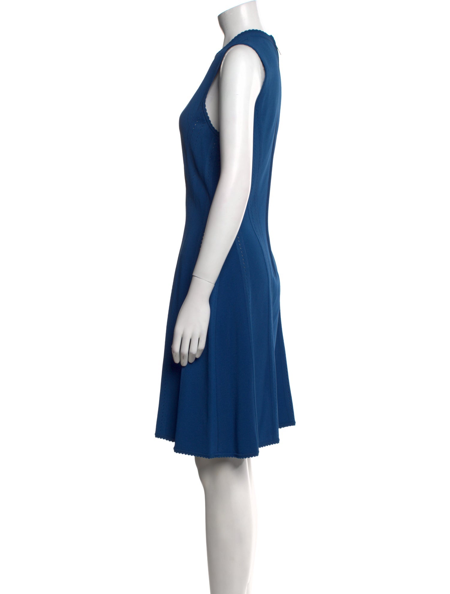 Elie Saab Crew Neck Knee-Length Dress