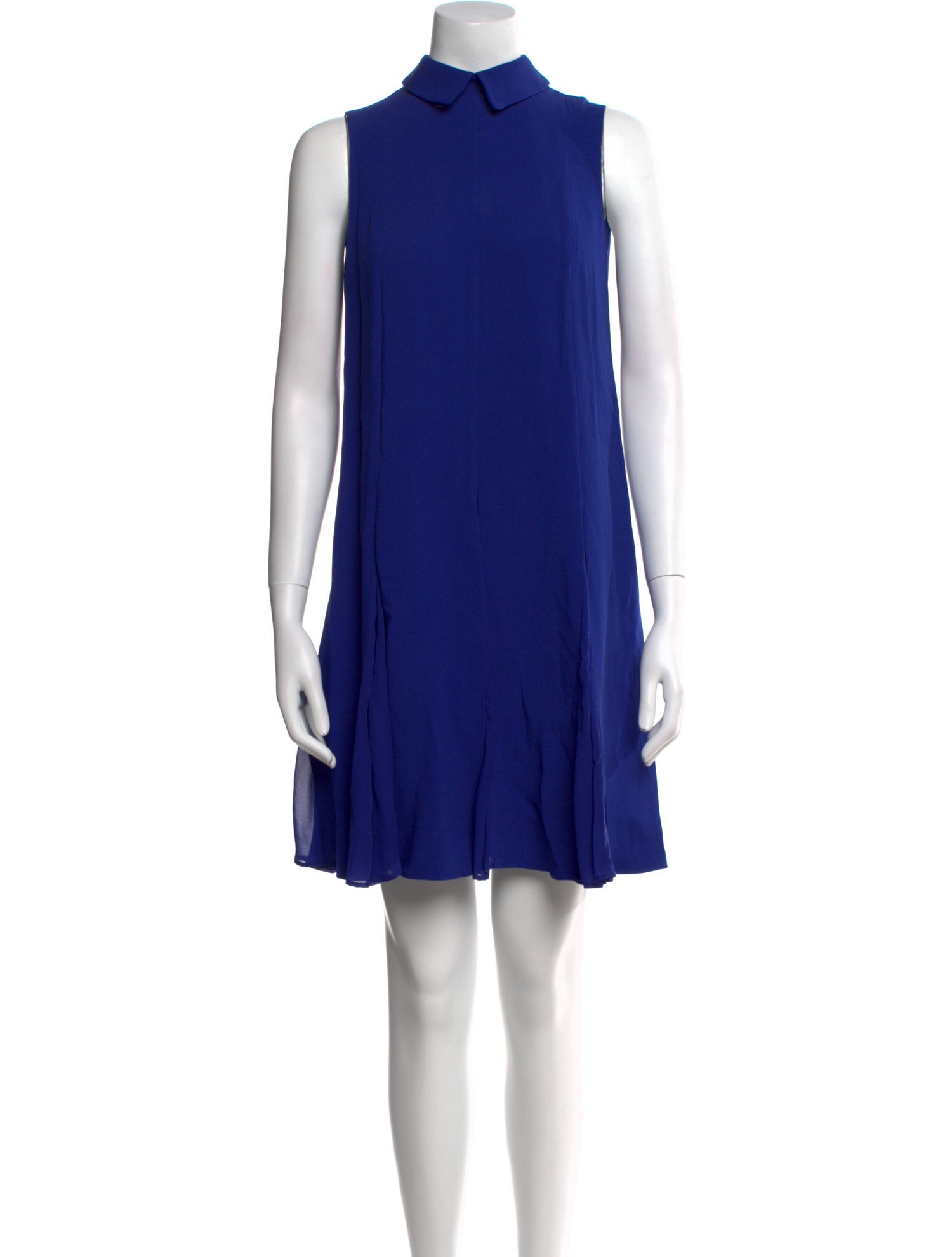 Elie Saab Mock Neck Mini Dress