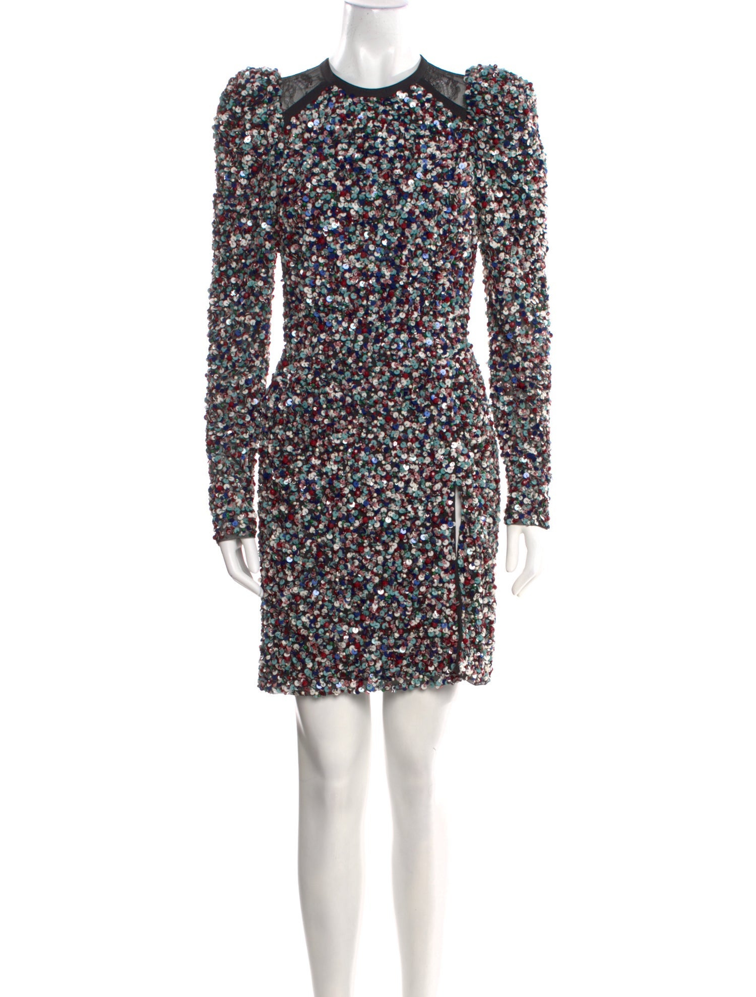 Elie Saab Floral Print Mini Dress