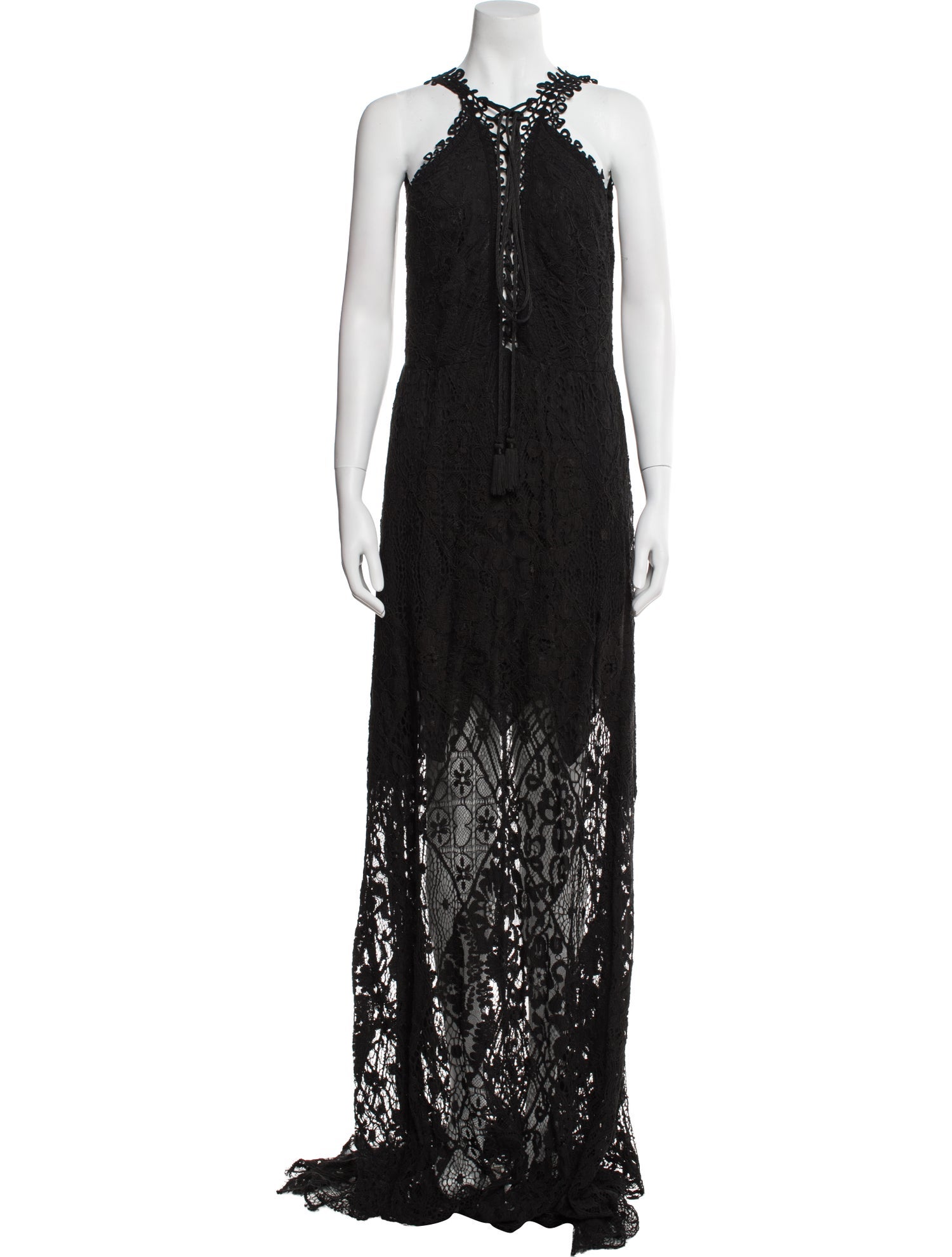 Elie Saab Lace Long Dress