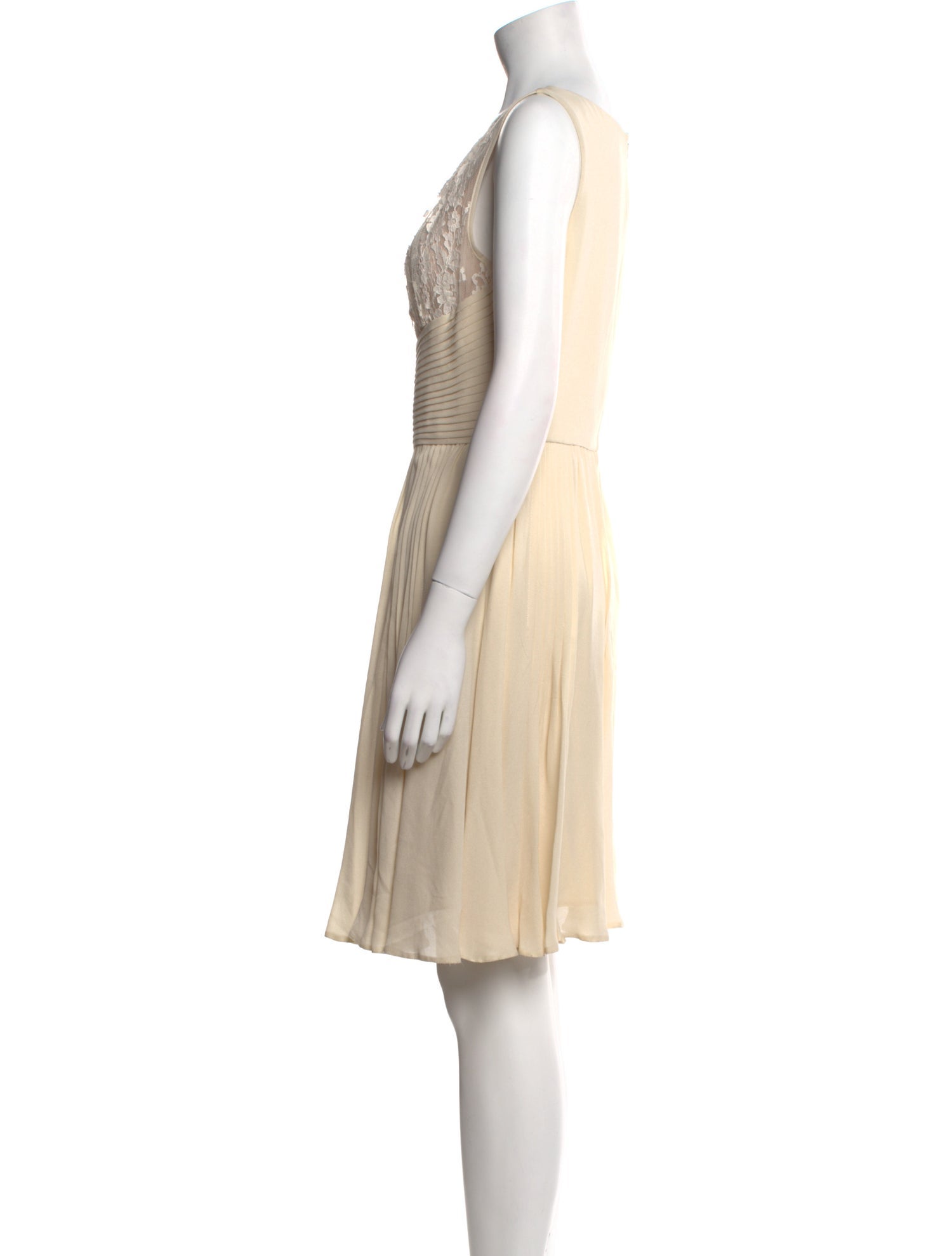 Elie Saab Silk Knee-Length Dress