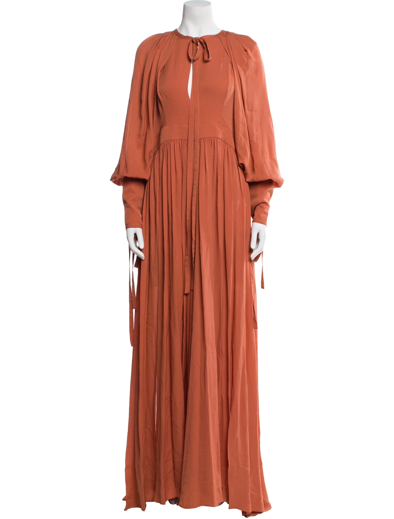 Elie Saab Silk Long Dress