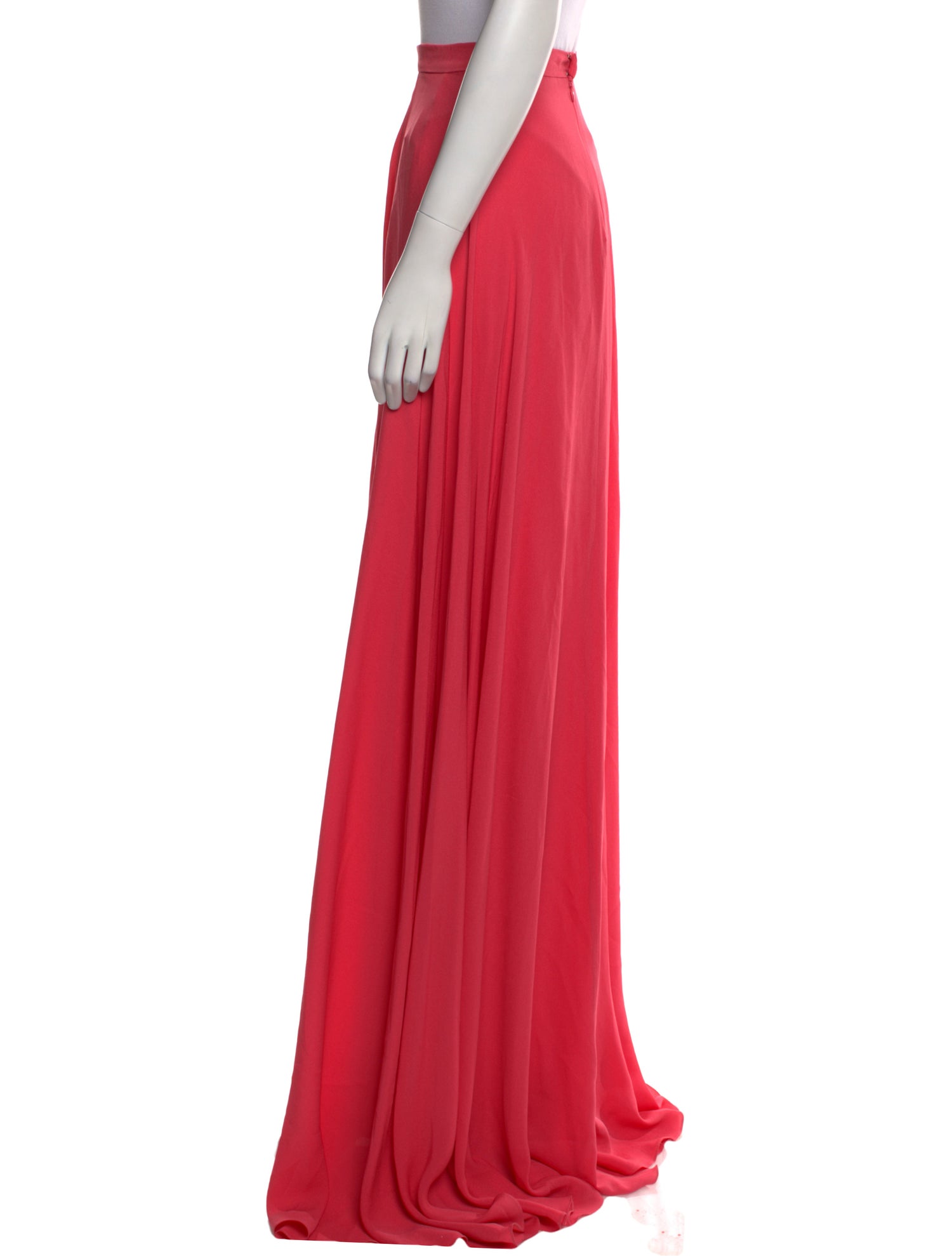 Elie Saab Silk Long Skirt
