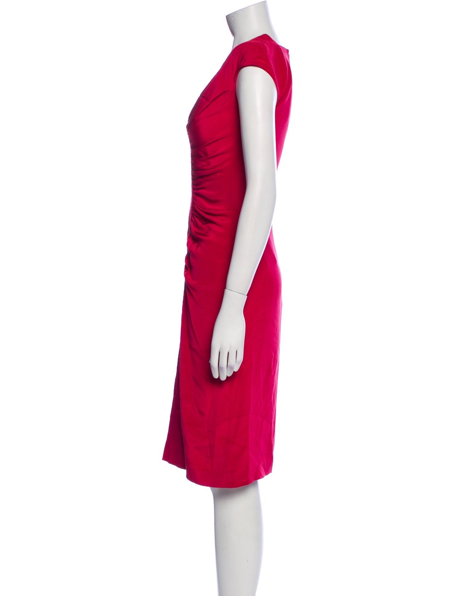 Elie Saab Silk Midi Length Dress