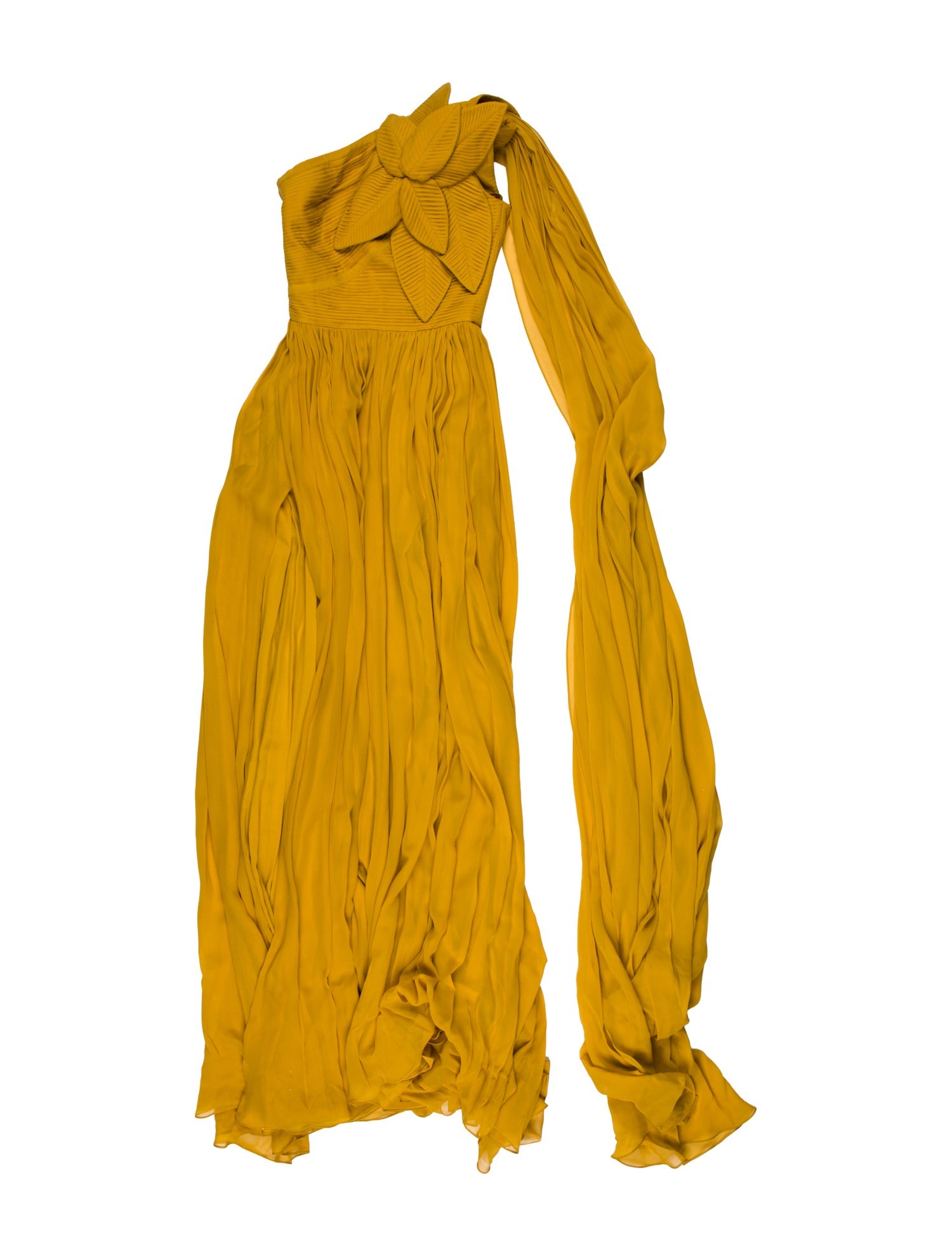 Elie Saab Silk Long Dress