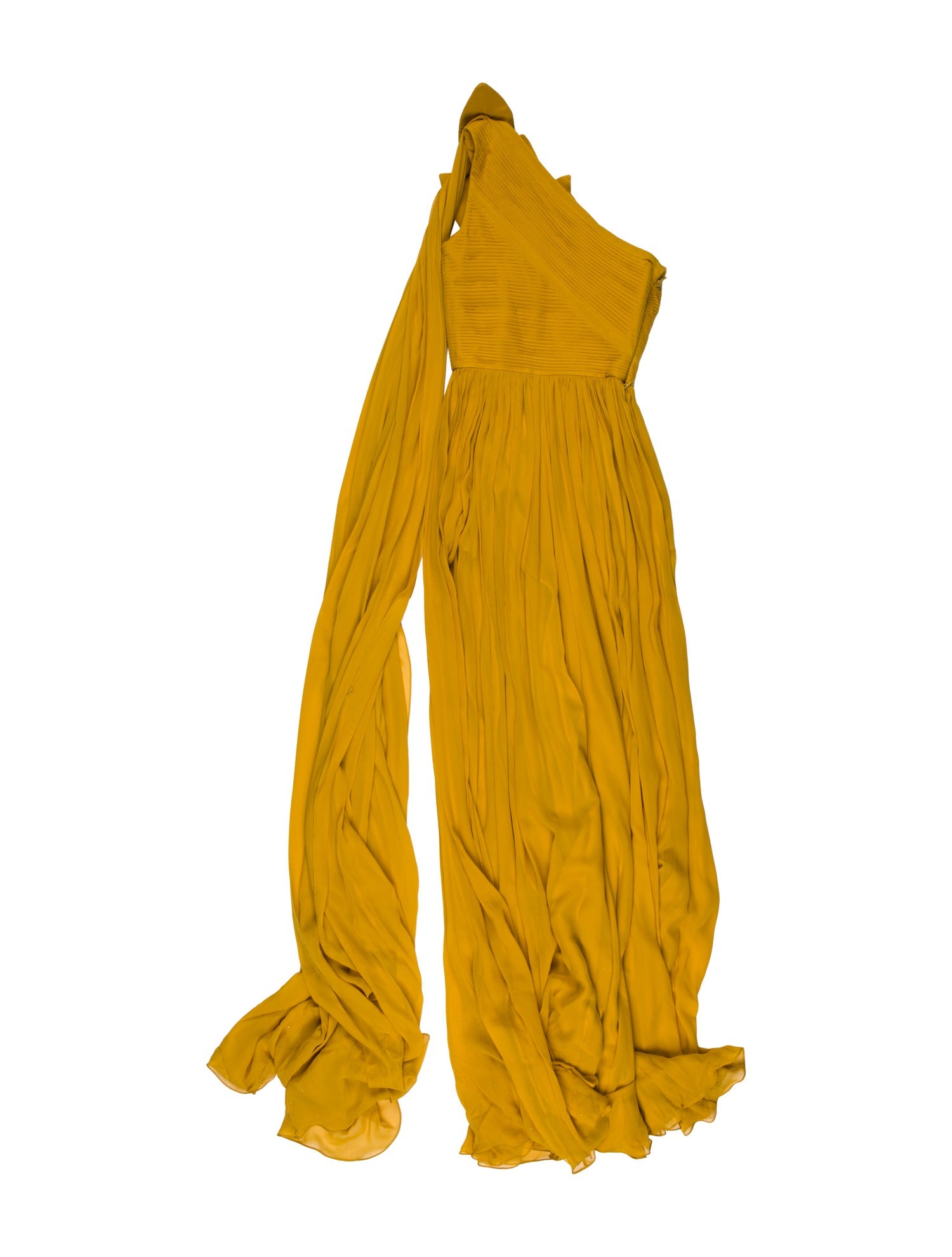 Elie Saab Silk Long Dress