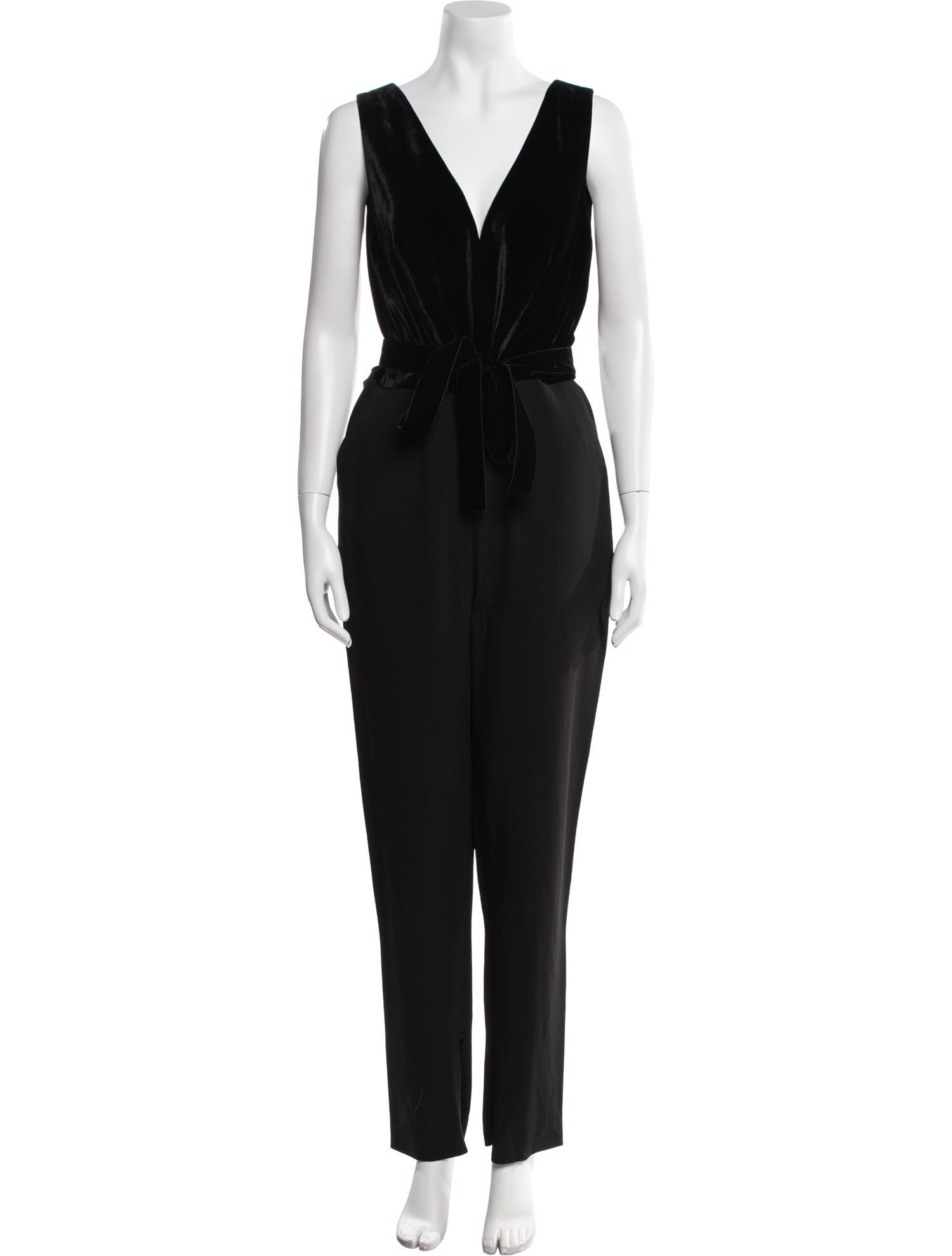 Elie Saab V-Neck Jumpsuit