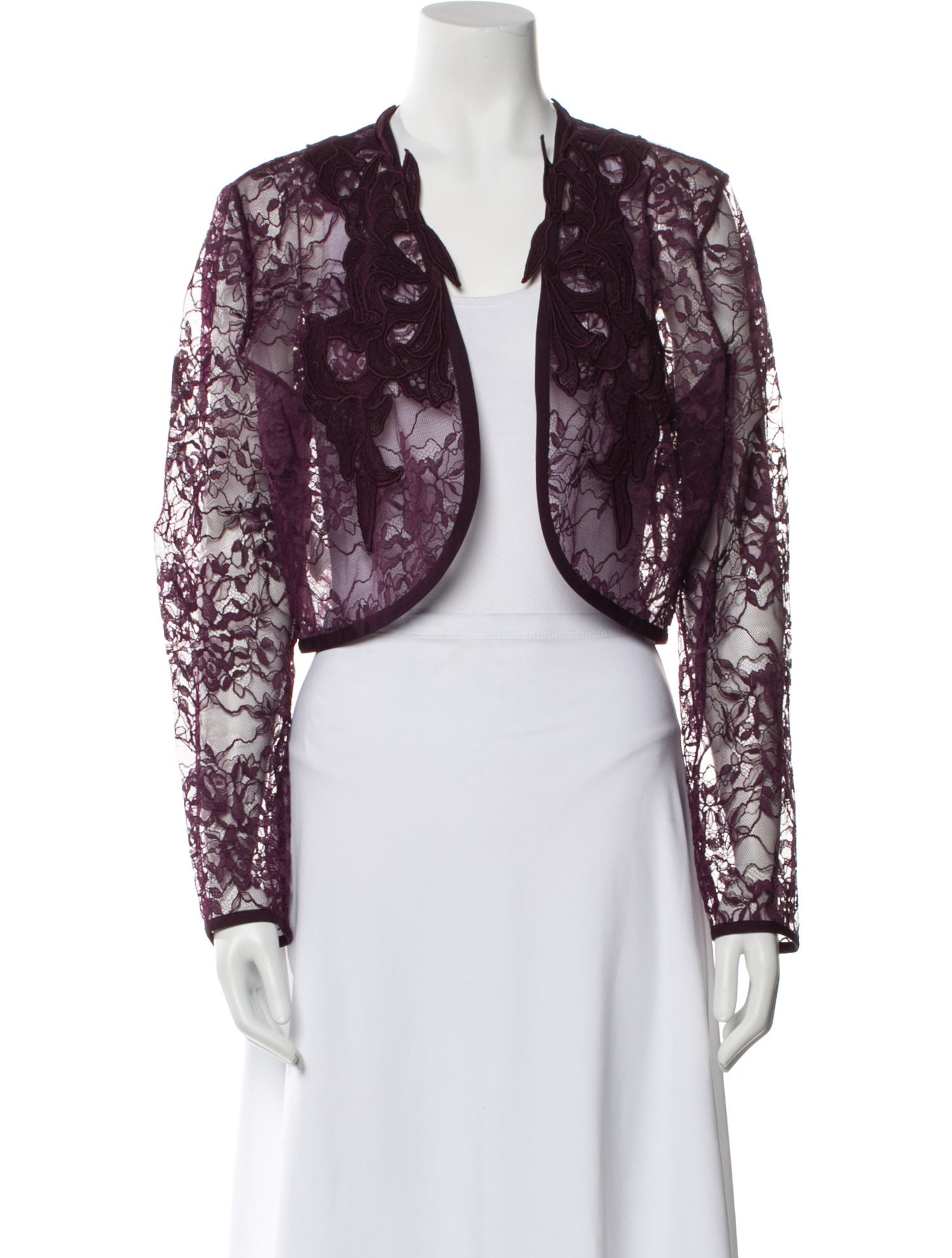 Elie Saab Lace Pattern Evening Jacket w/ Tags