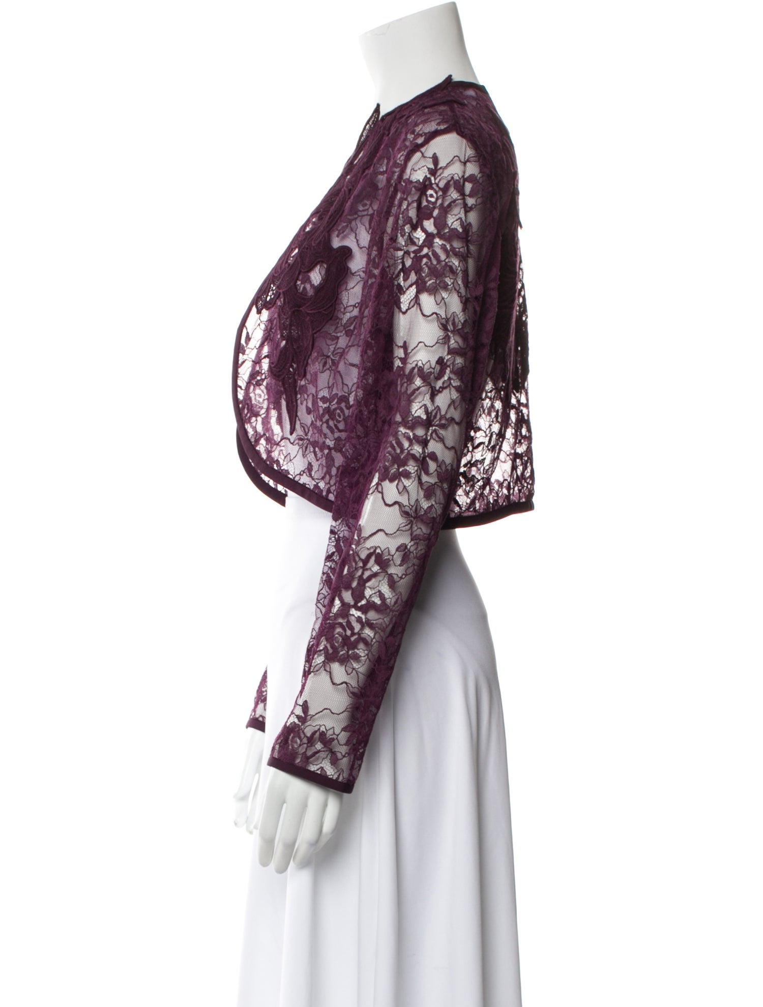 Elie Saab Lace Pattern Evening Jacket w/ Tags