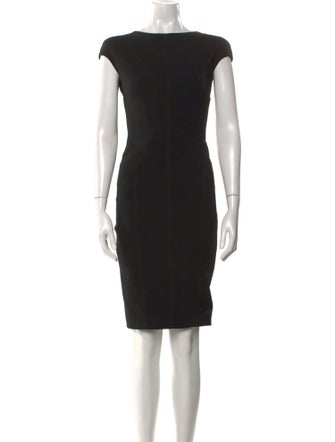 Elie Saab Wool Knee-Length Dress