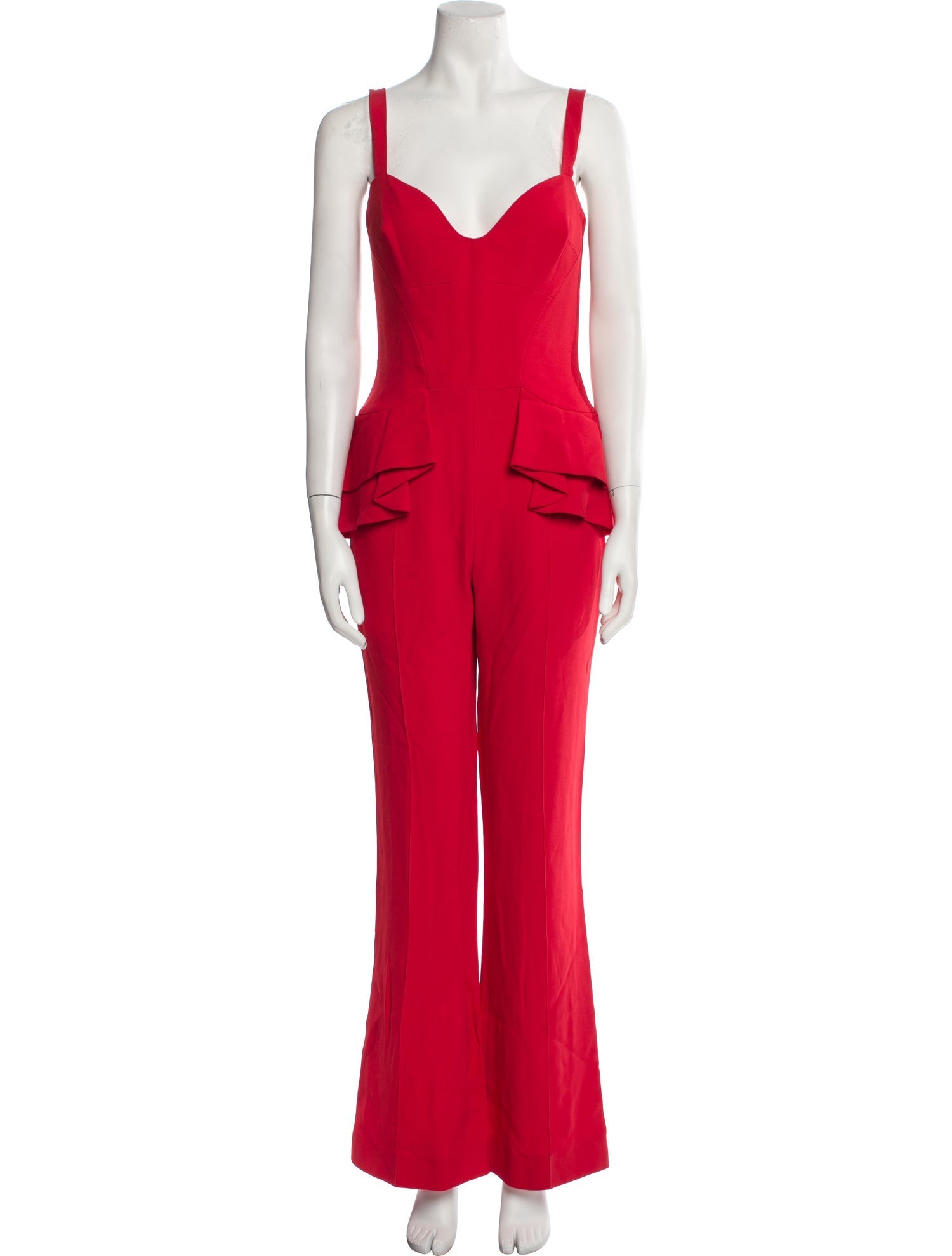 Elie Saab V-Neck Jumpsuit