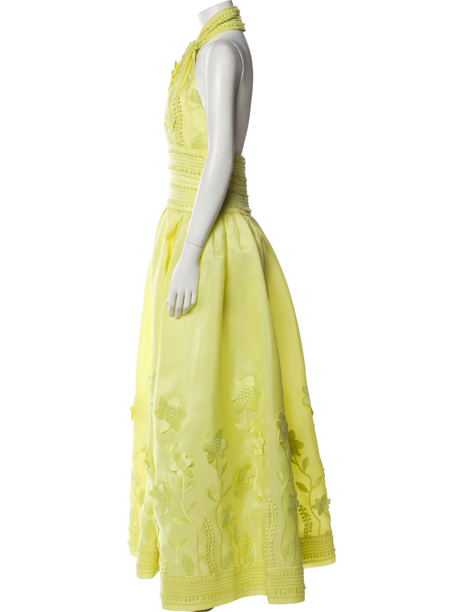 Elie Saab Halterneck Long Dress