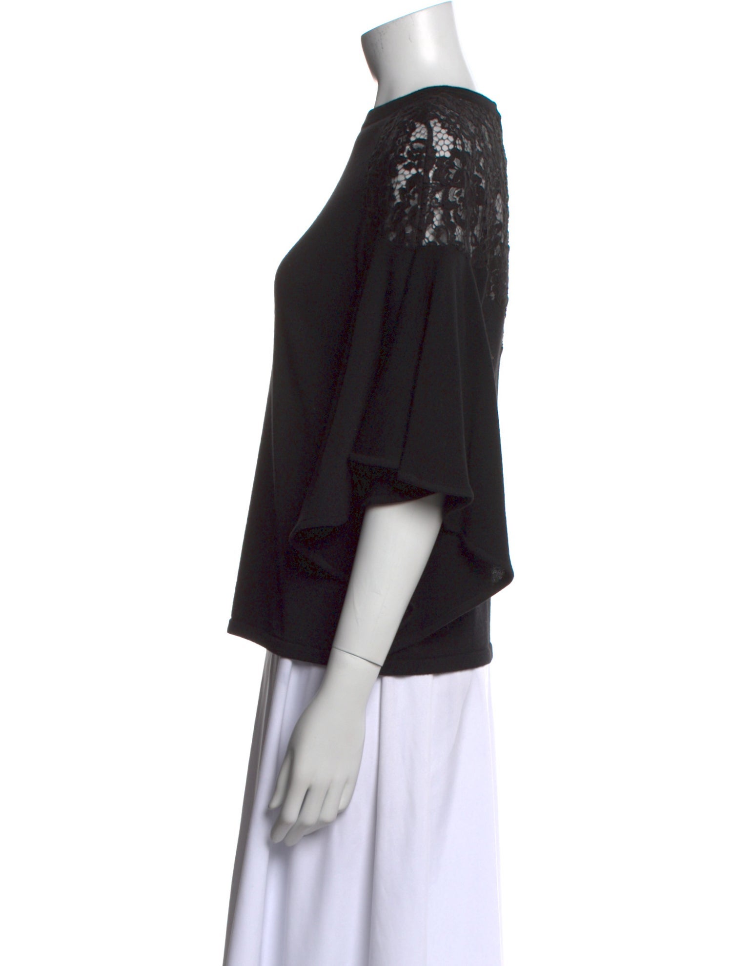 Elie Saab Wool Crew Neck Sweater w/ Tags