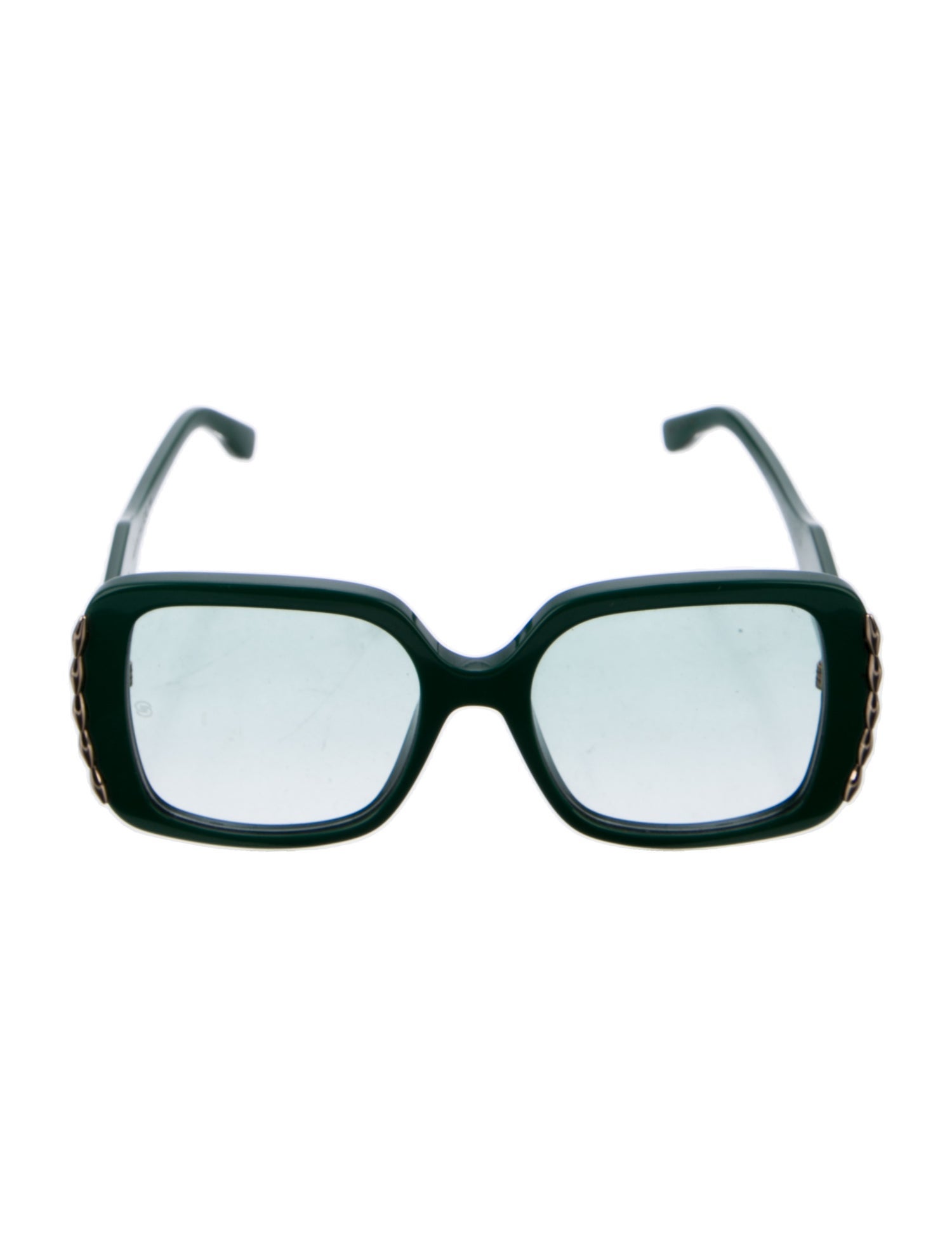 Elie Saab Square Gradient Sunglasses