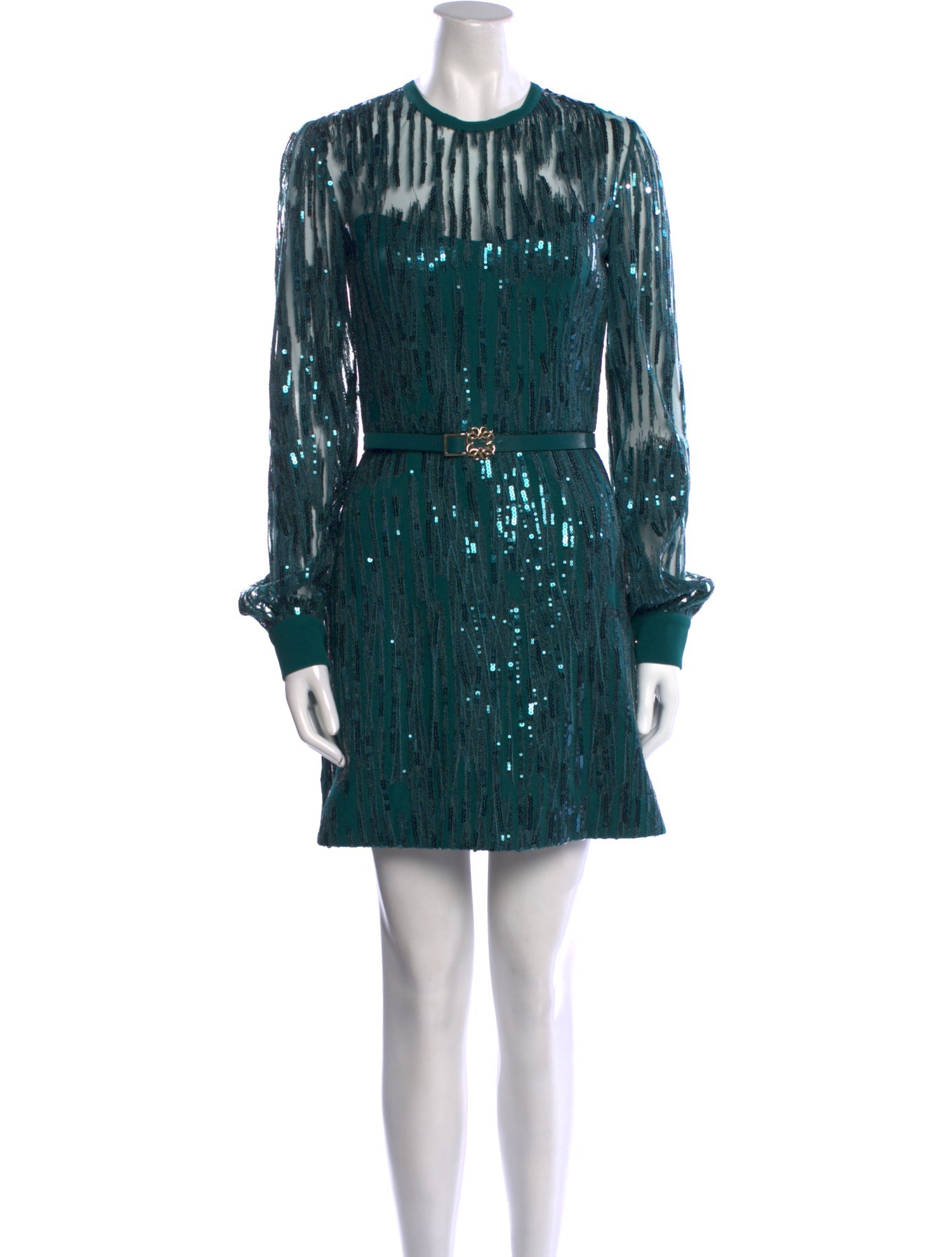 Elie Saab Printed Mini Dress
