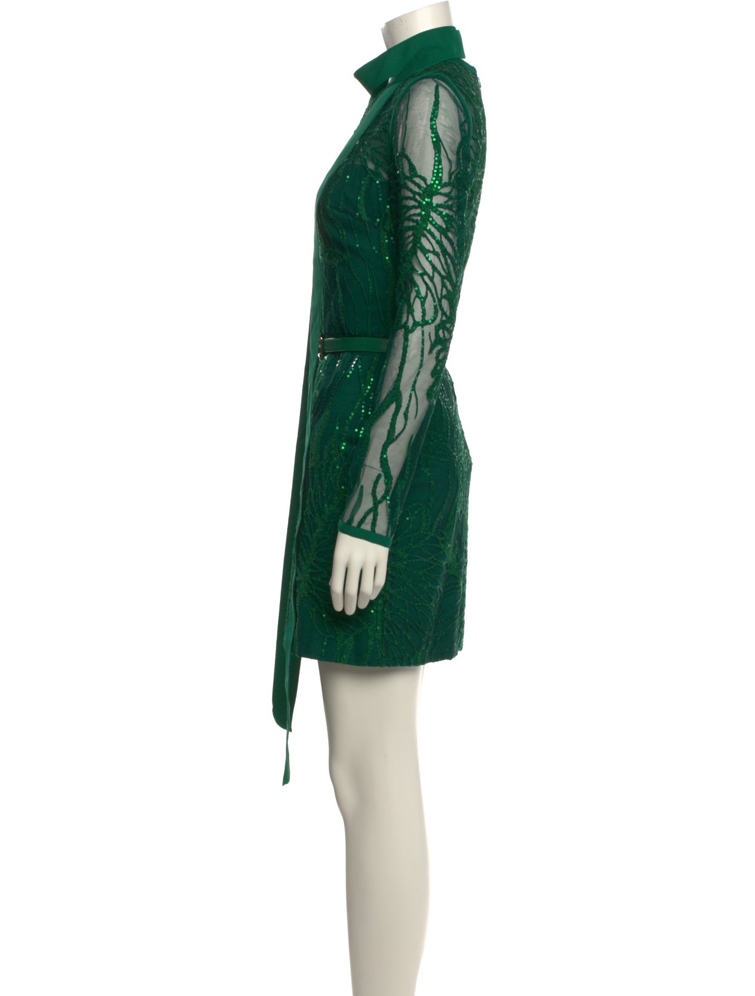 Elie Saab Lace Pattern Mini Dress w/ Tags
