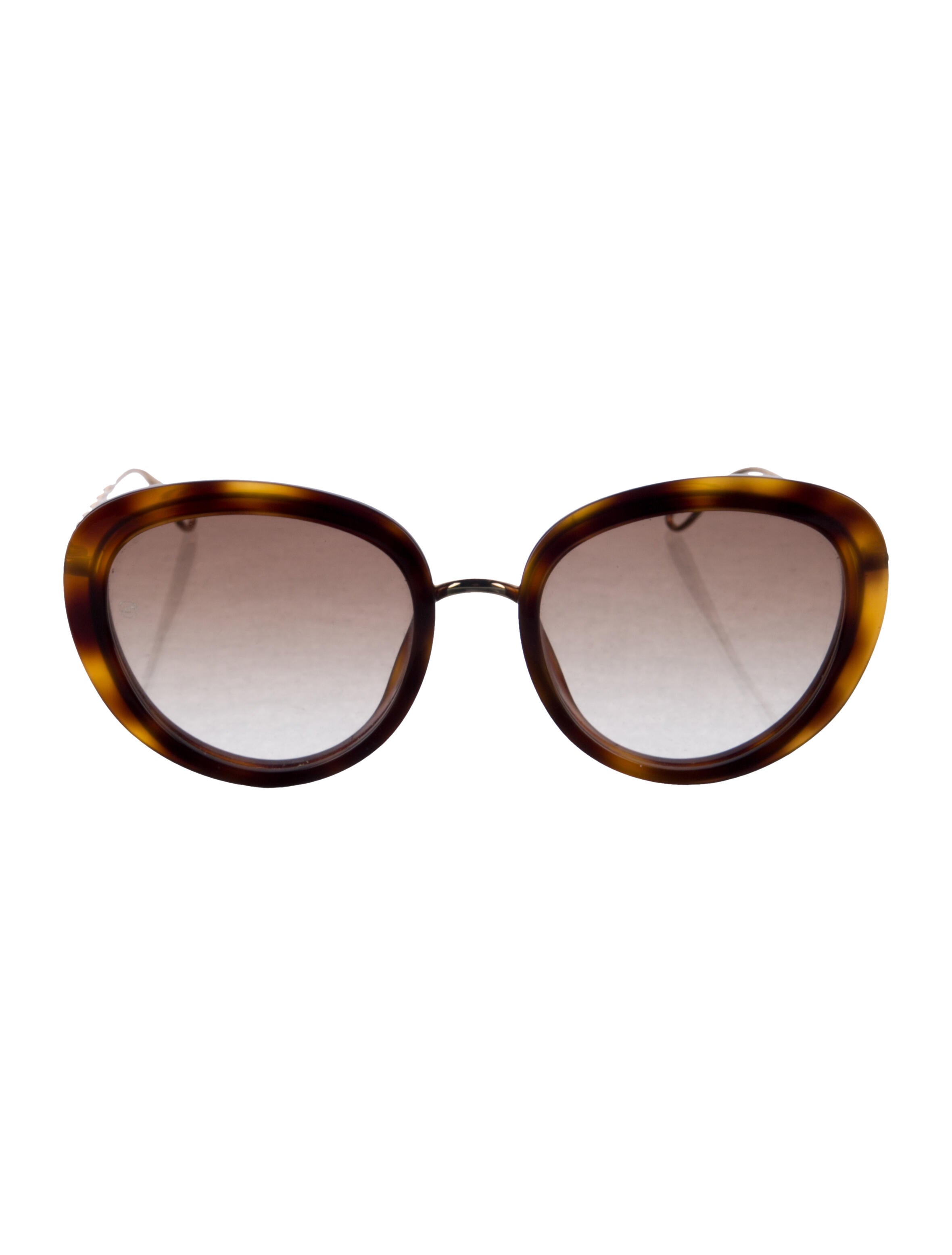 Elie Saab Oversize Gradient Sunglasses