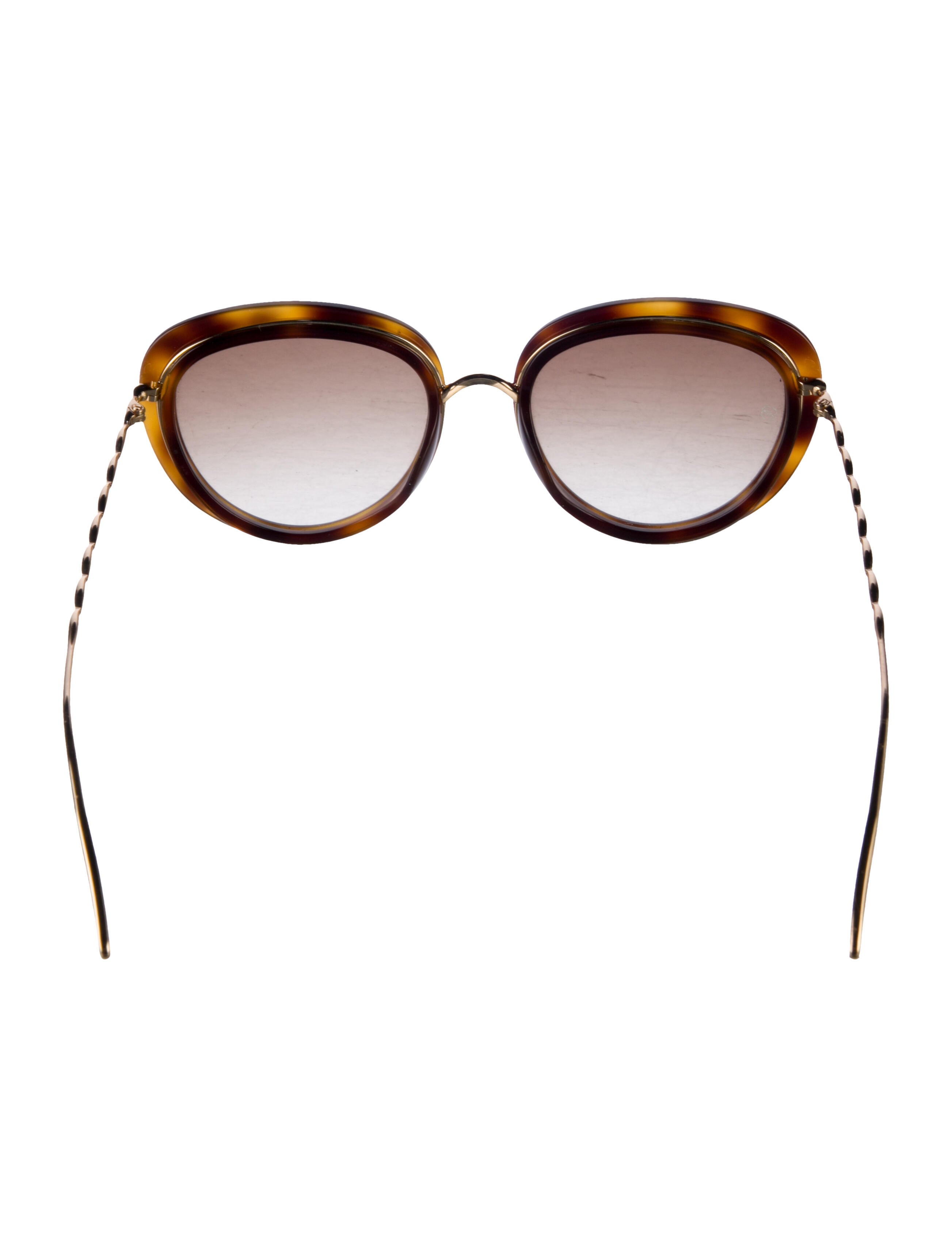 Elie Saab Oversize Gradient Sunglasses