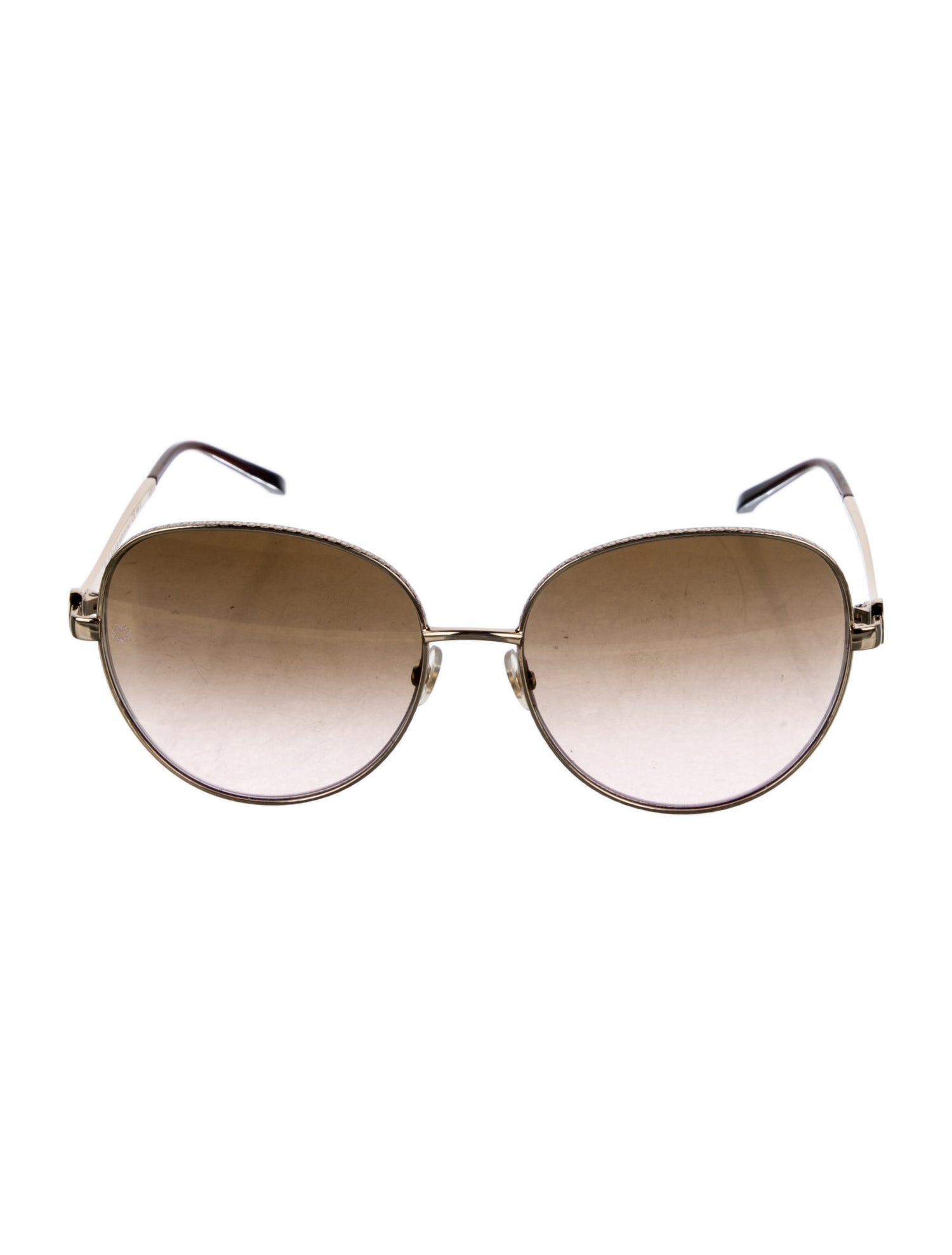 Elie Saab Oversize Gradient Sunglasses