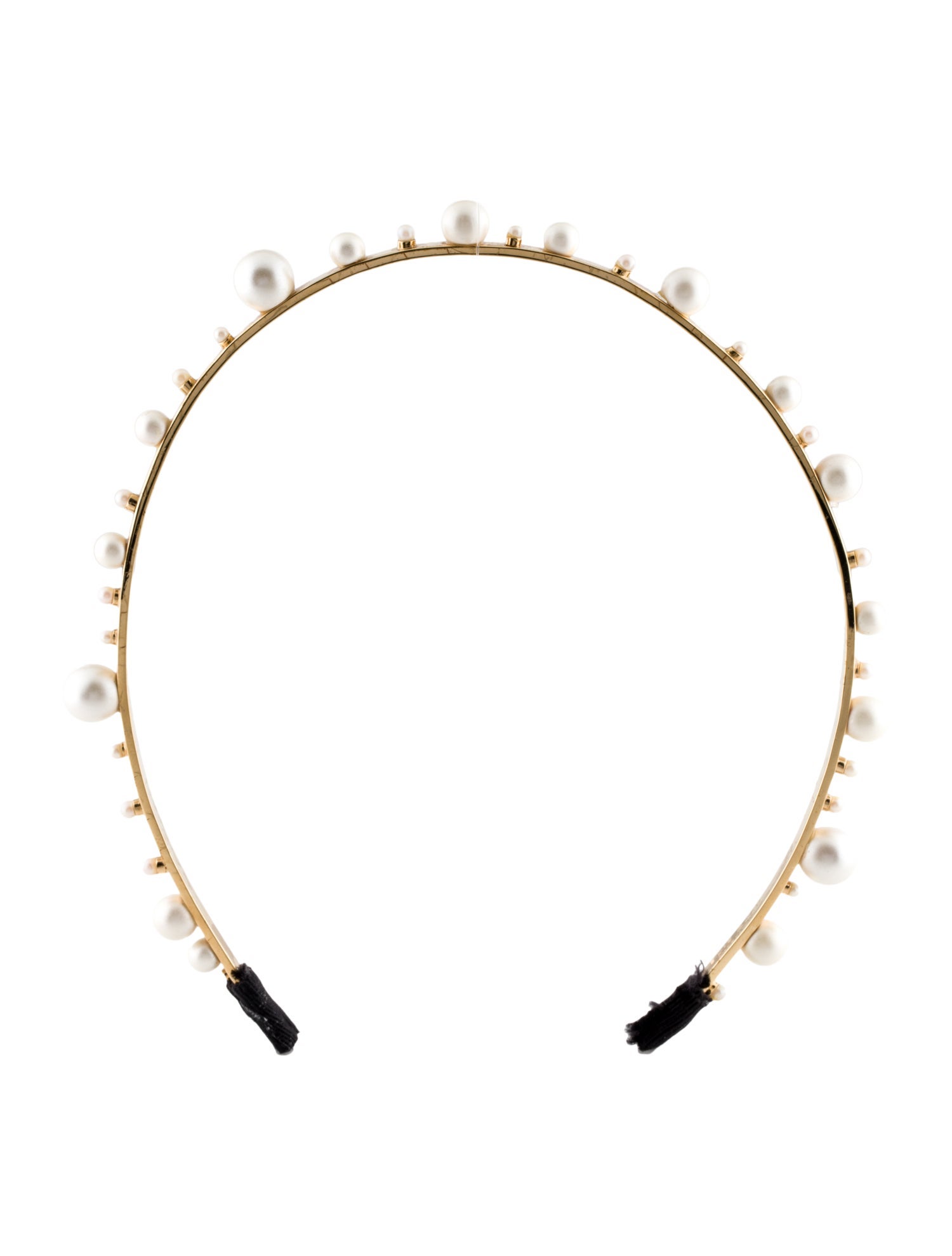 Elie Saab Studded Metal Headband