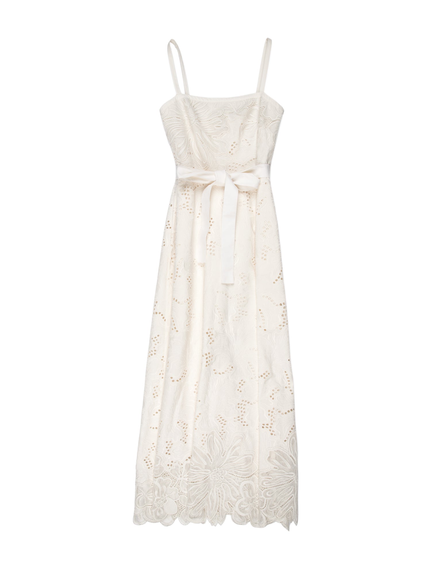 Elie Saab Square Neckline Long Dress