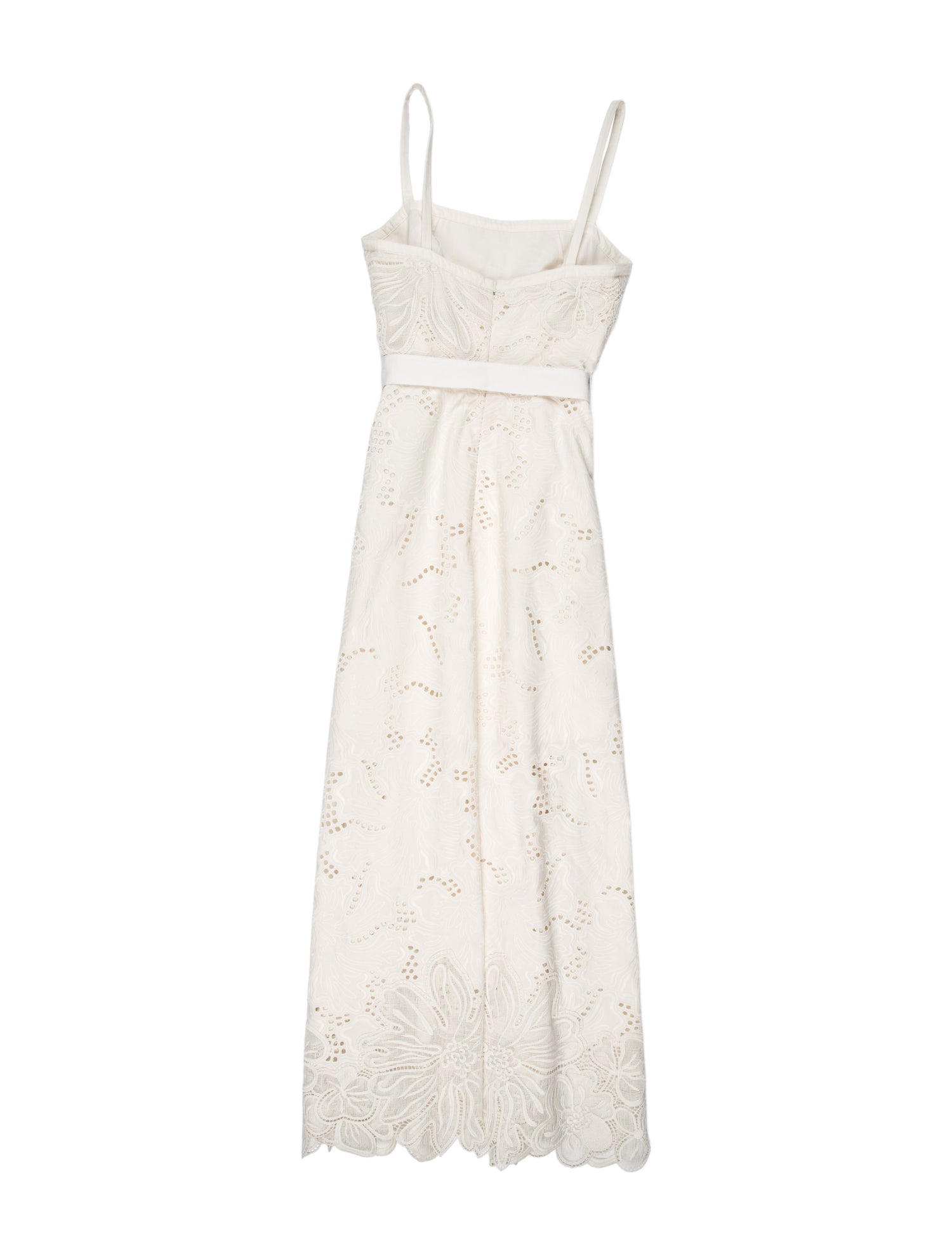 Elie Saab Square Neckline Long Dress