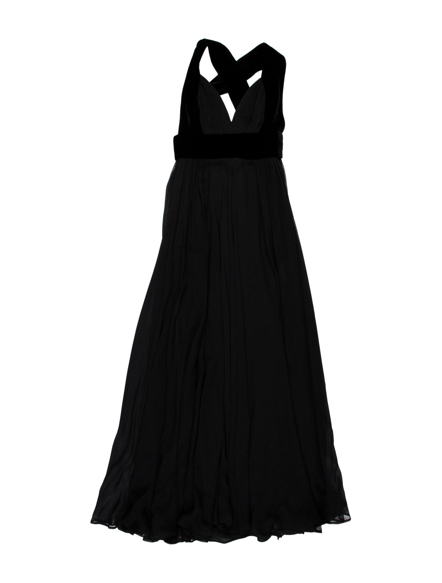 Elie Saab Silk Long Dress