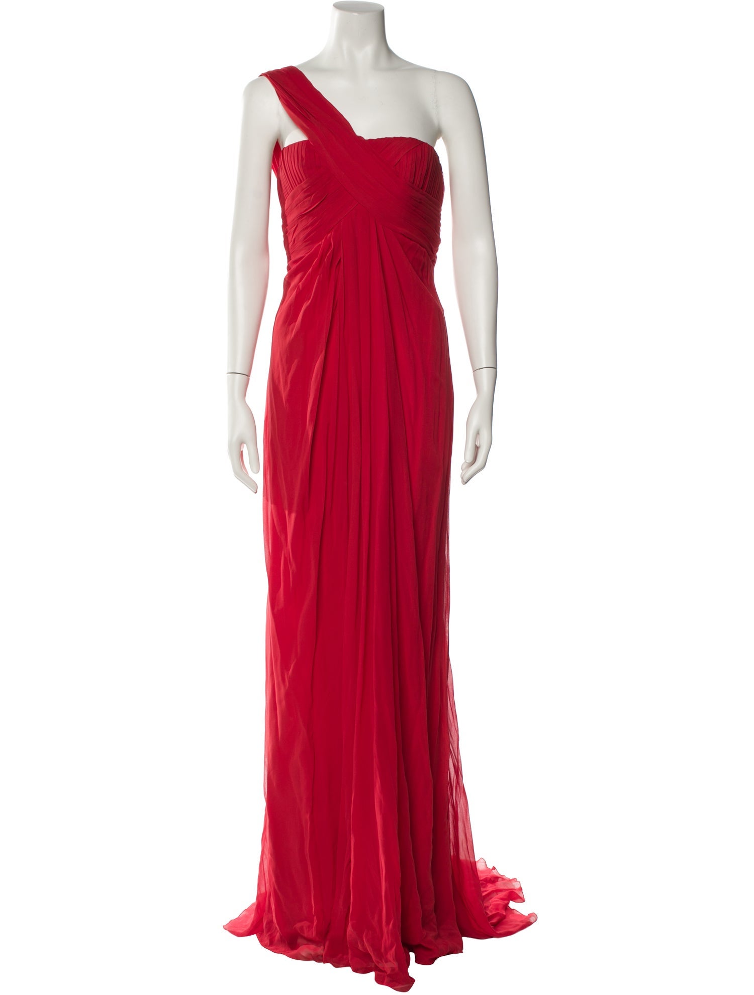 Elie Saab One-Shoulder Long Dress
