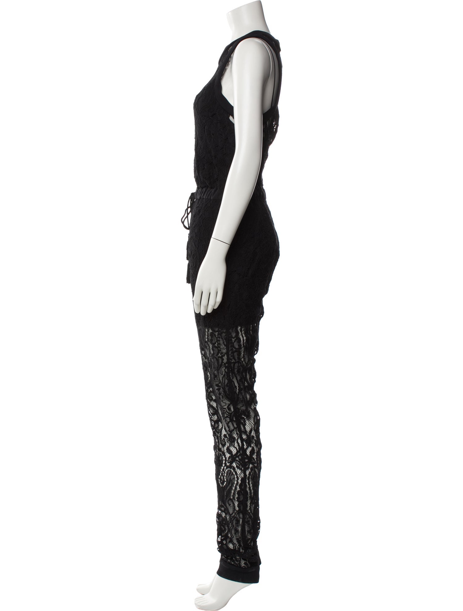 Elie Saab Lace Lace Pattern Jumpsuit