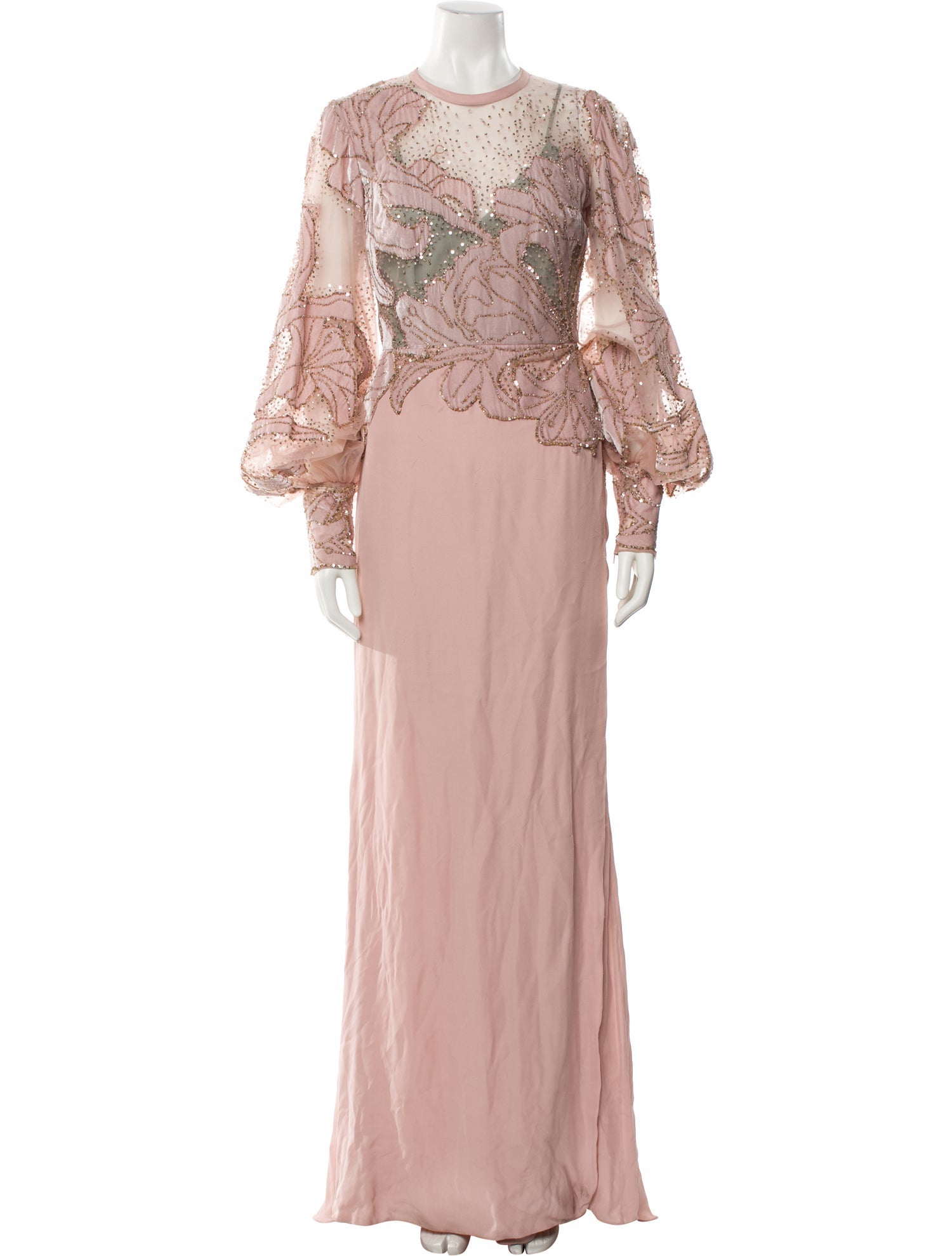 Elie Saab Silk Long Dress