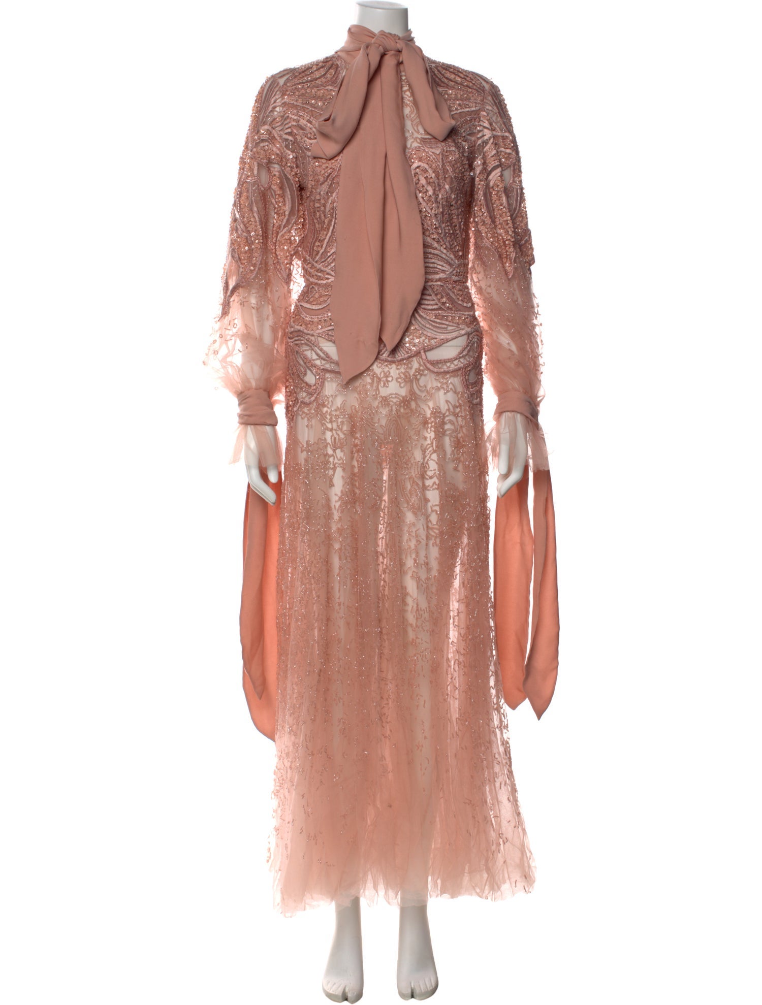 Elie Saab Nylon Long Dress