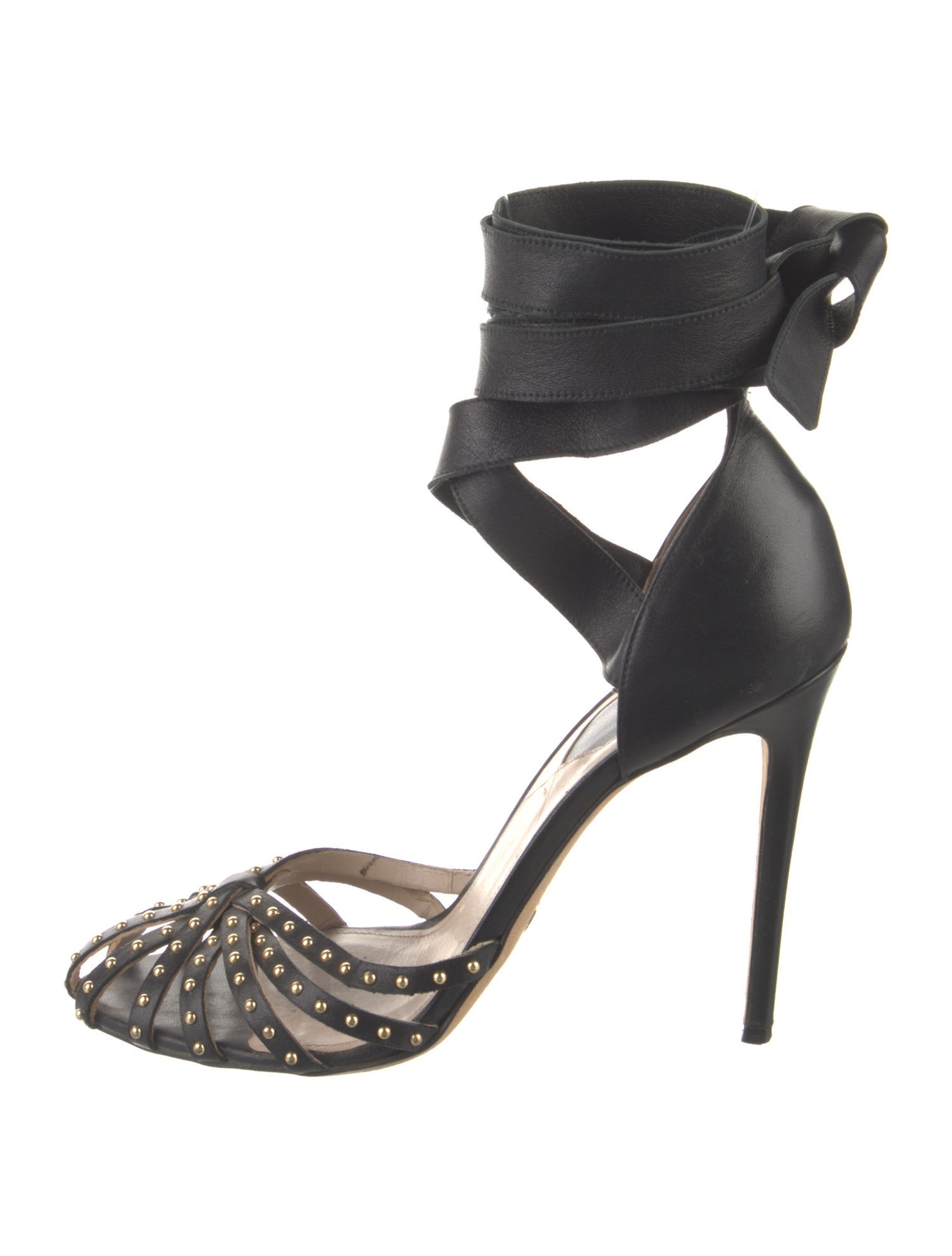 Elie Saab Leather Pumps