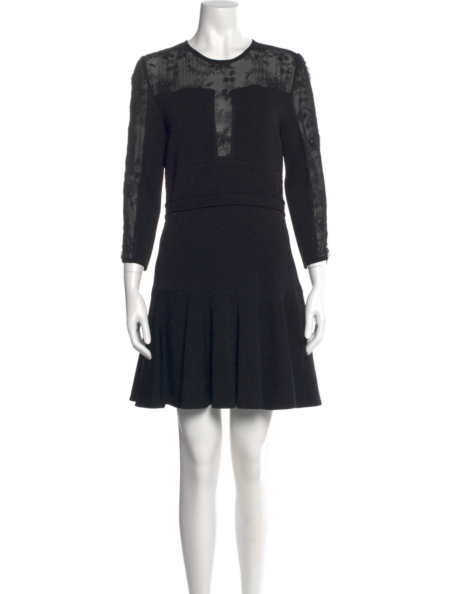 Elie Saab Crew Neck Mini Dress w/ Tags