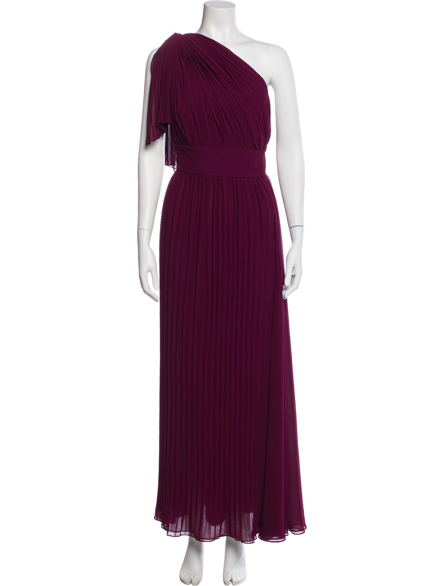 Elie Saab One-Shoulder Long Dress