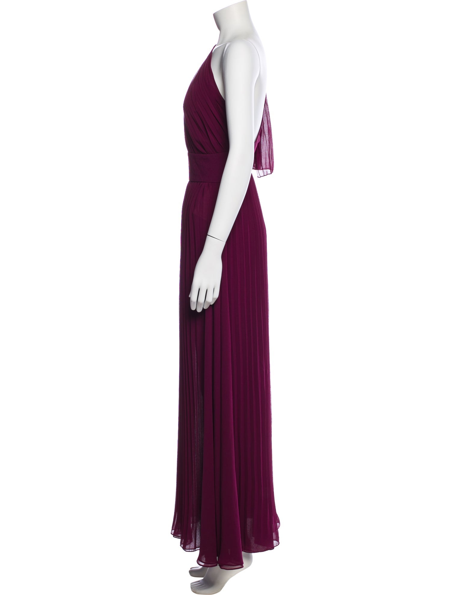 Elie Saab One-Shoulder Long Dress