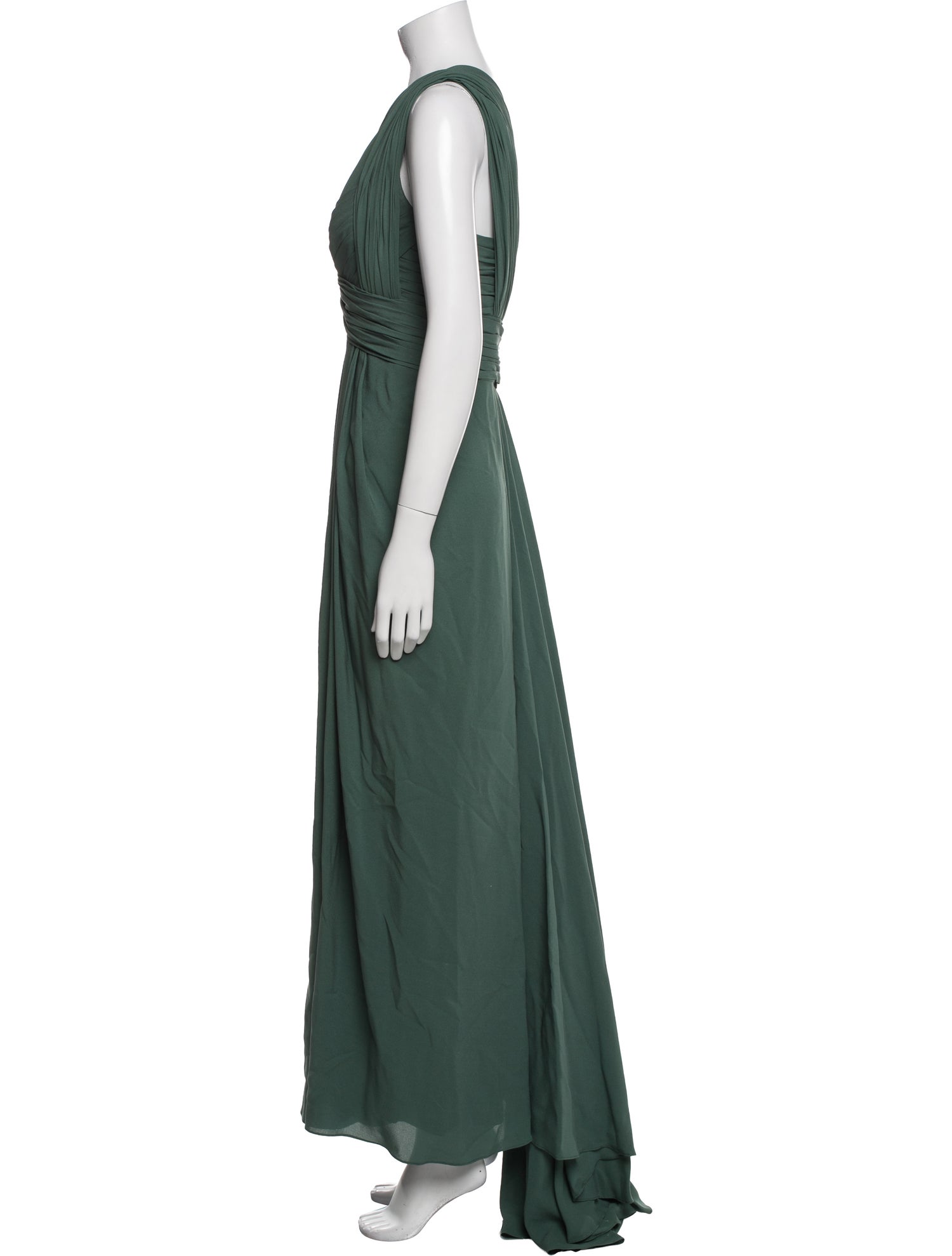 Elie Saab Silk Long Dress