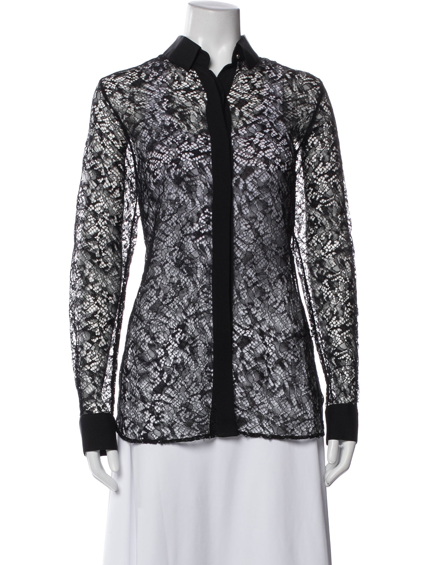Elie Saab Lace Lace Pattern Blouse w/ Tags