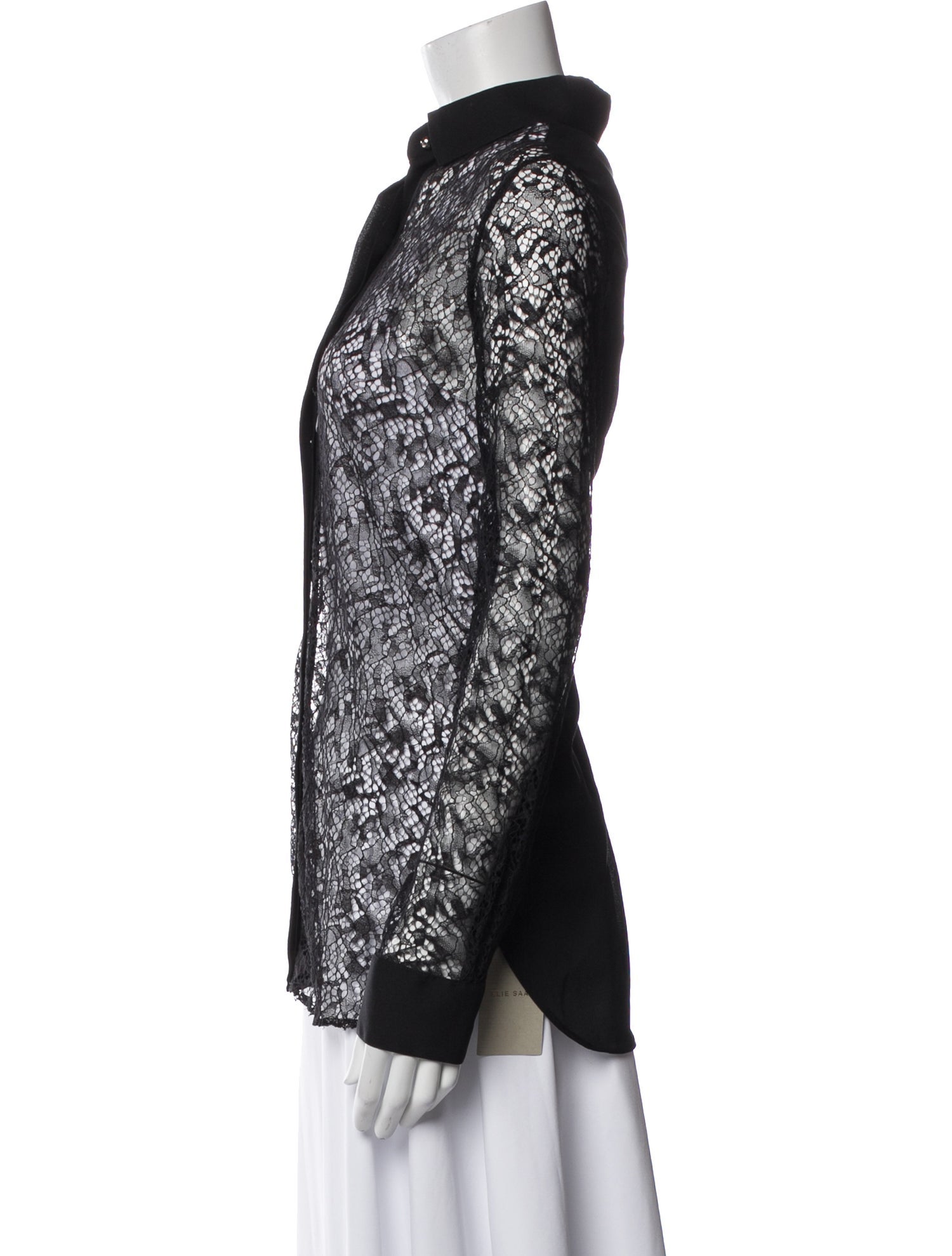 Elie Saab Lace Lace Pattern Blouse w/ Tags