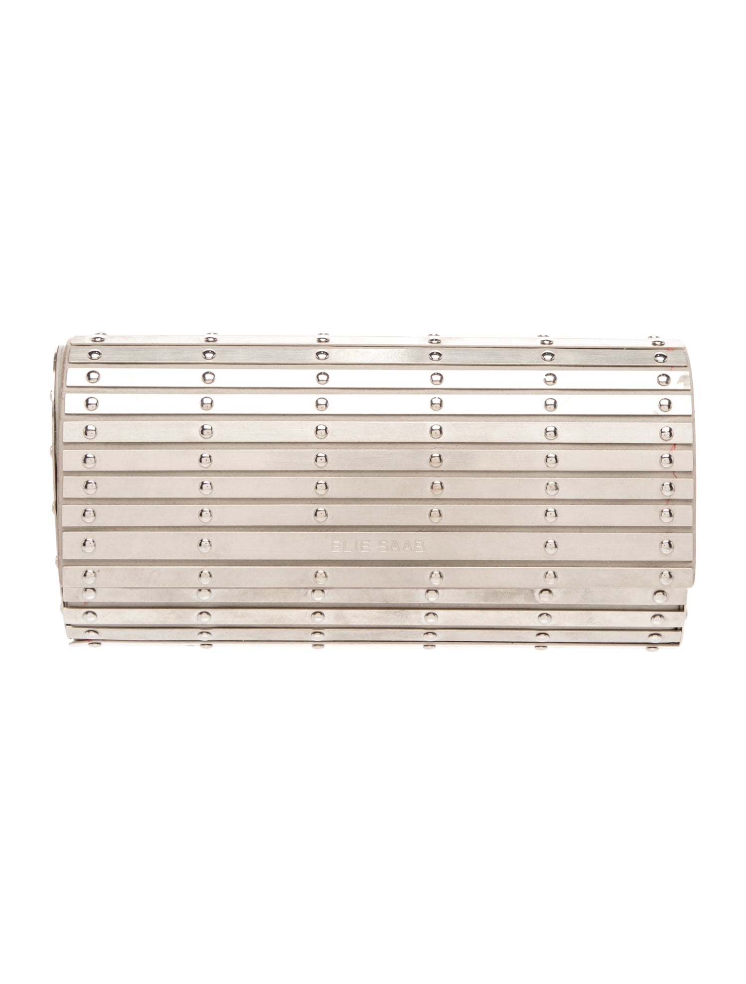 Elie Saab Metal Clutch