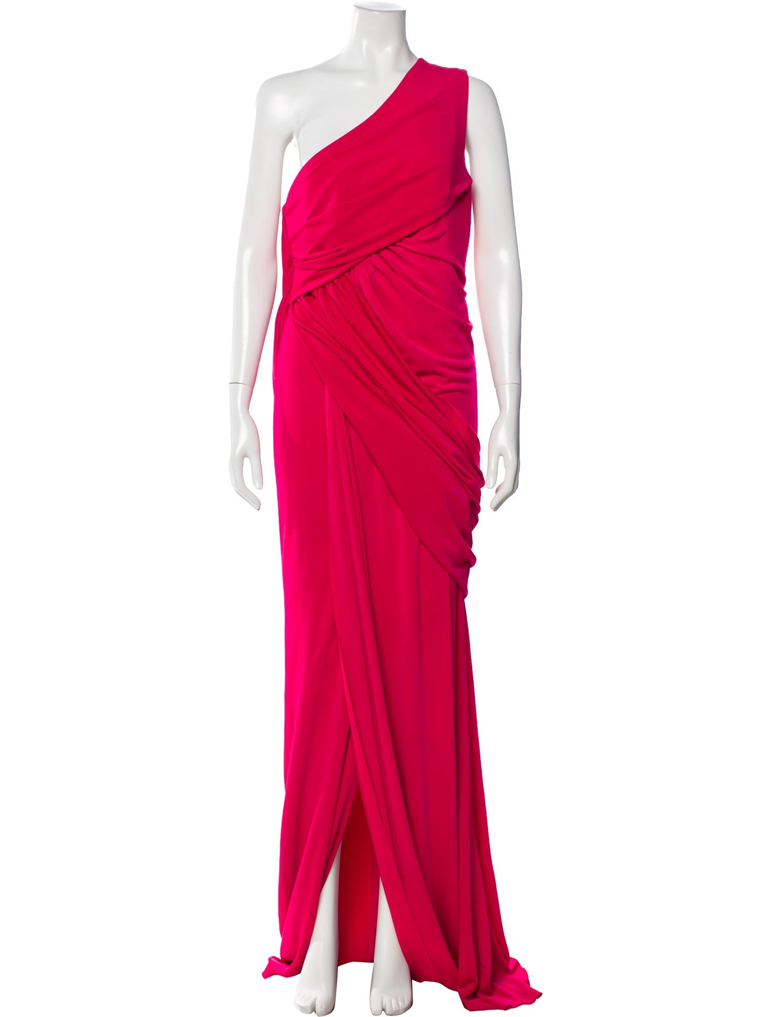 Elie Saab One-Shoulder Long Dress