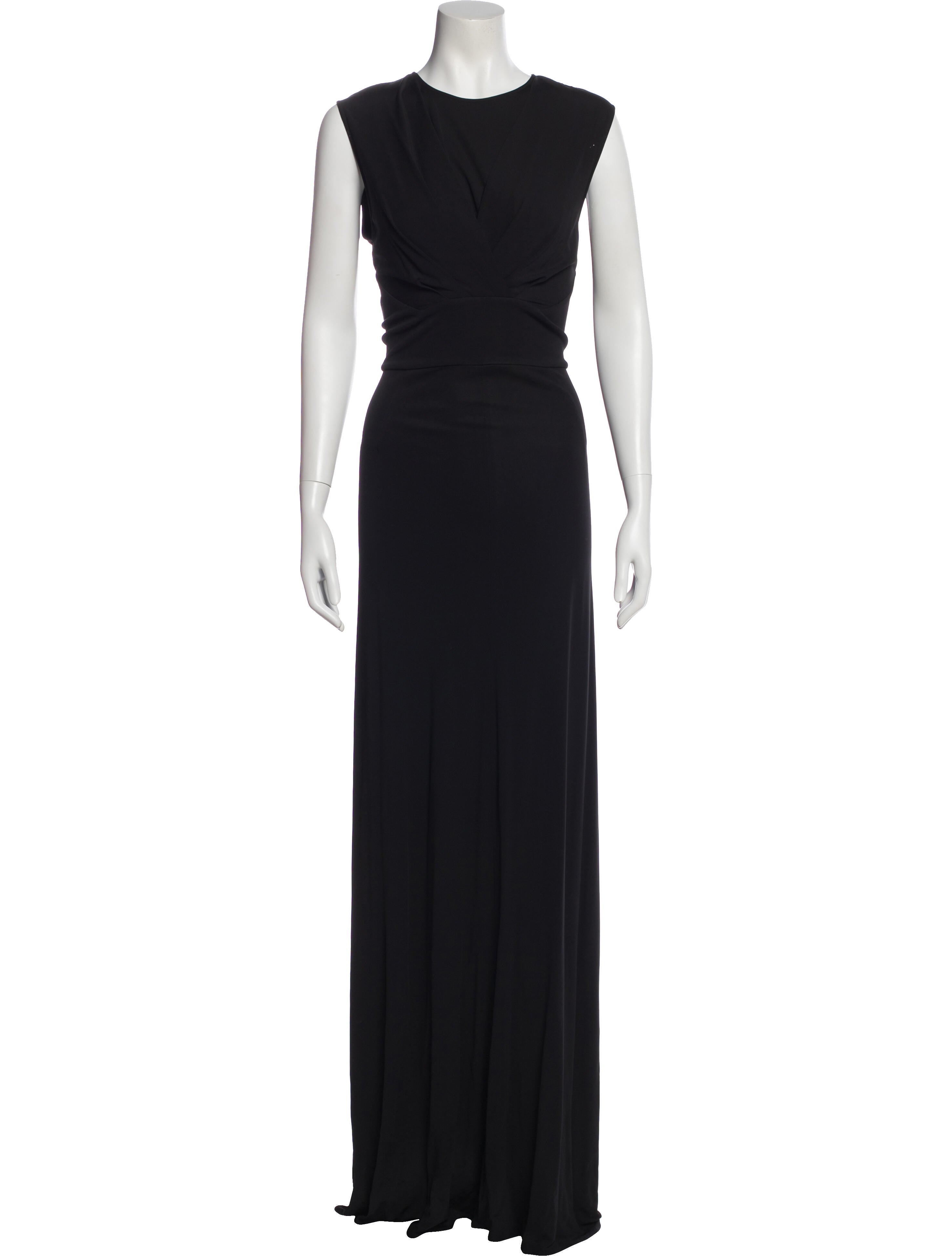 Elie Saab Silk Long Dress