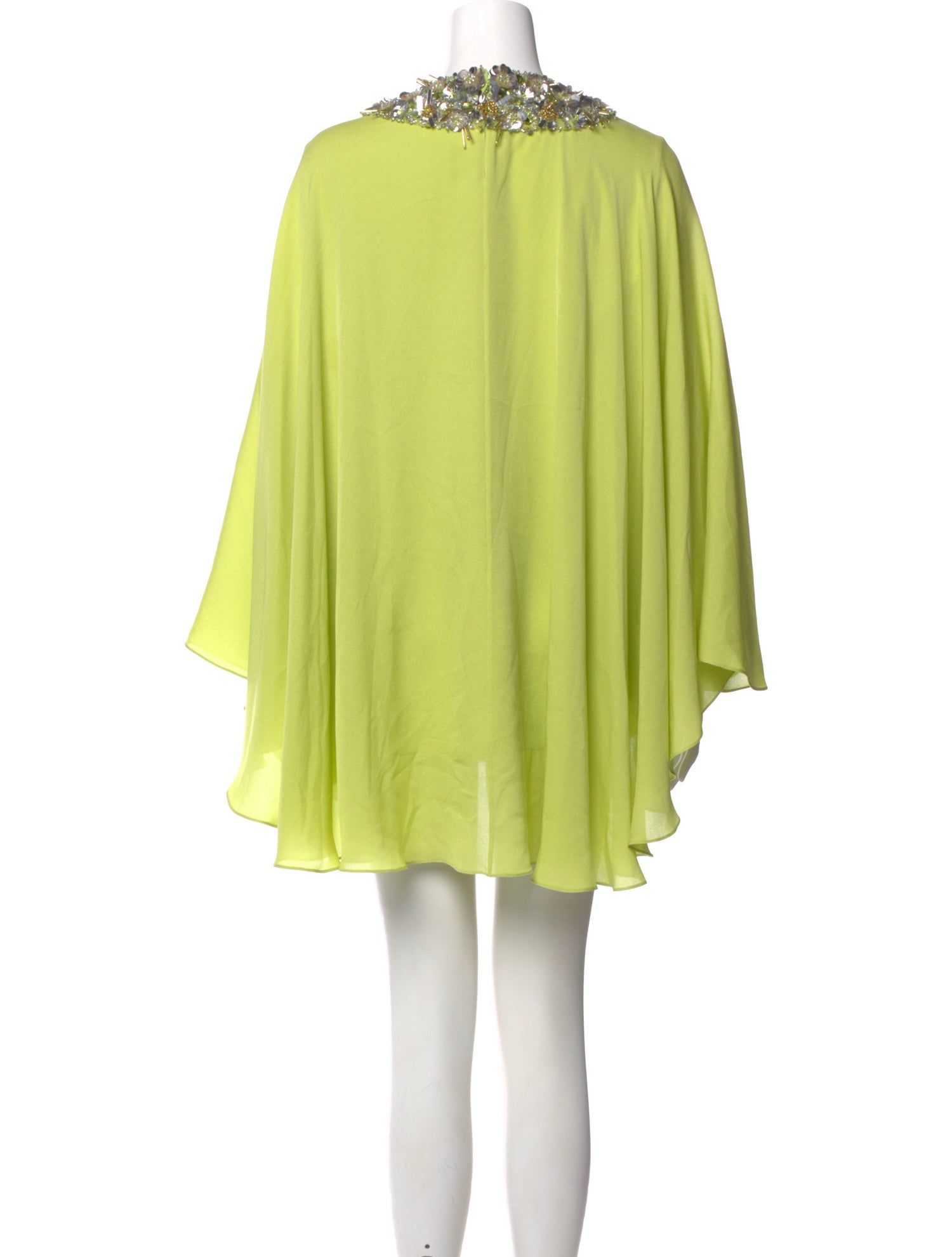 Elie Saab Silk Mini Dress